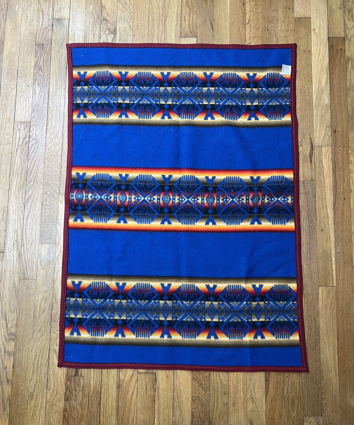 Pendleton Pendleton Beaver State Wool Baby Crib Lap Blanket 32”x44” Size ONE SIZE - 2 Thumbnail