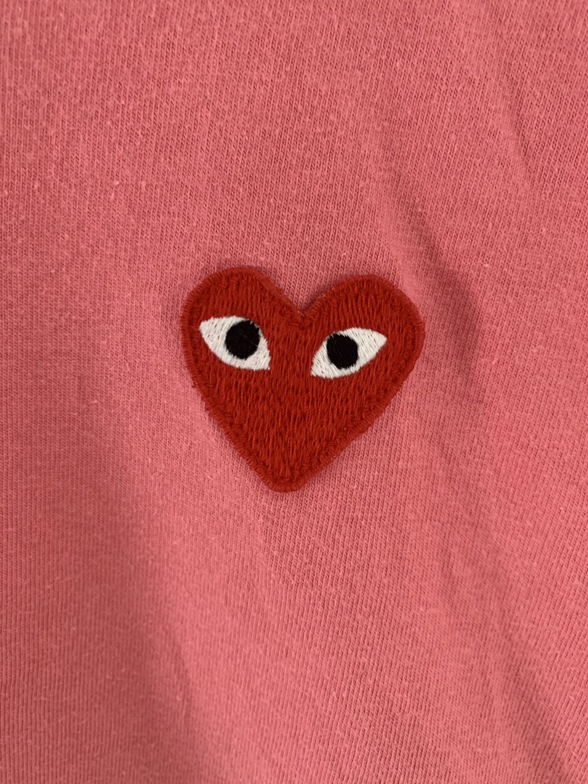 Comme des Garcons Comme Des Garçons Pink Logo T-shirt Size US L / EU 52-54 / 3 - 3 Thumbnail