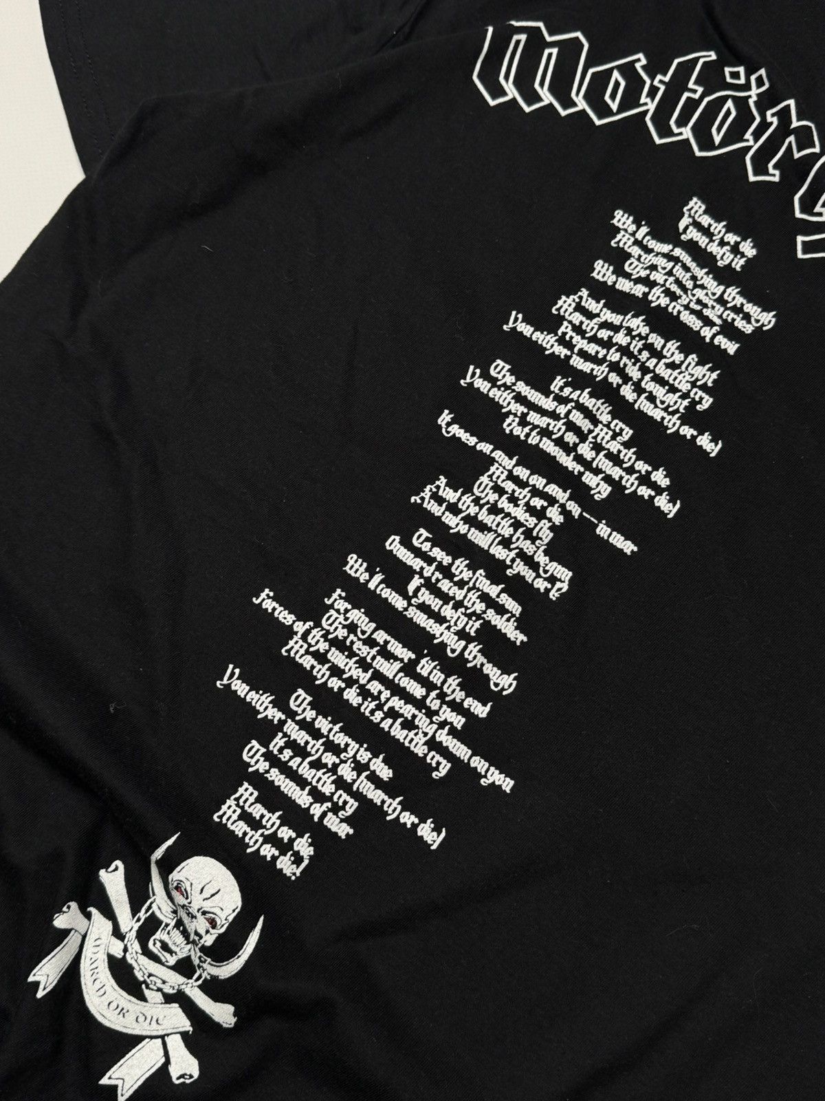 Band Tees Vintage black motorhead tee band metal rock swag 00s 90s sk8 Size US S / EU 44-46 / 1 - 6 Thumbnail