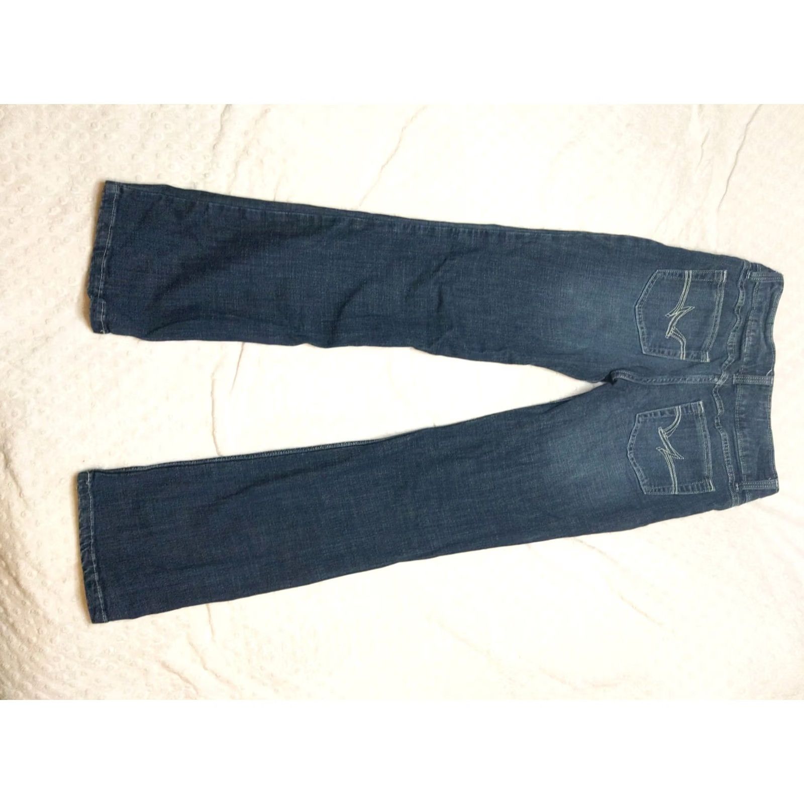 Wrangler Wrangler Jeans Bootcut Denim 5-Pocket Blue Medium Wash Stretch 28x30 Womens 7 Regular Size 28" / US 6 / IT 42 - 7 Thumbnail