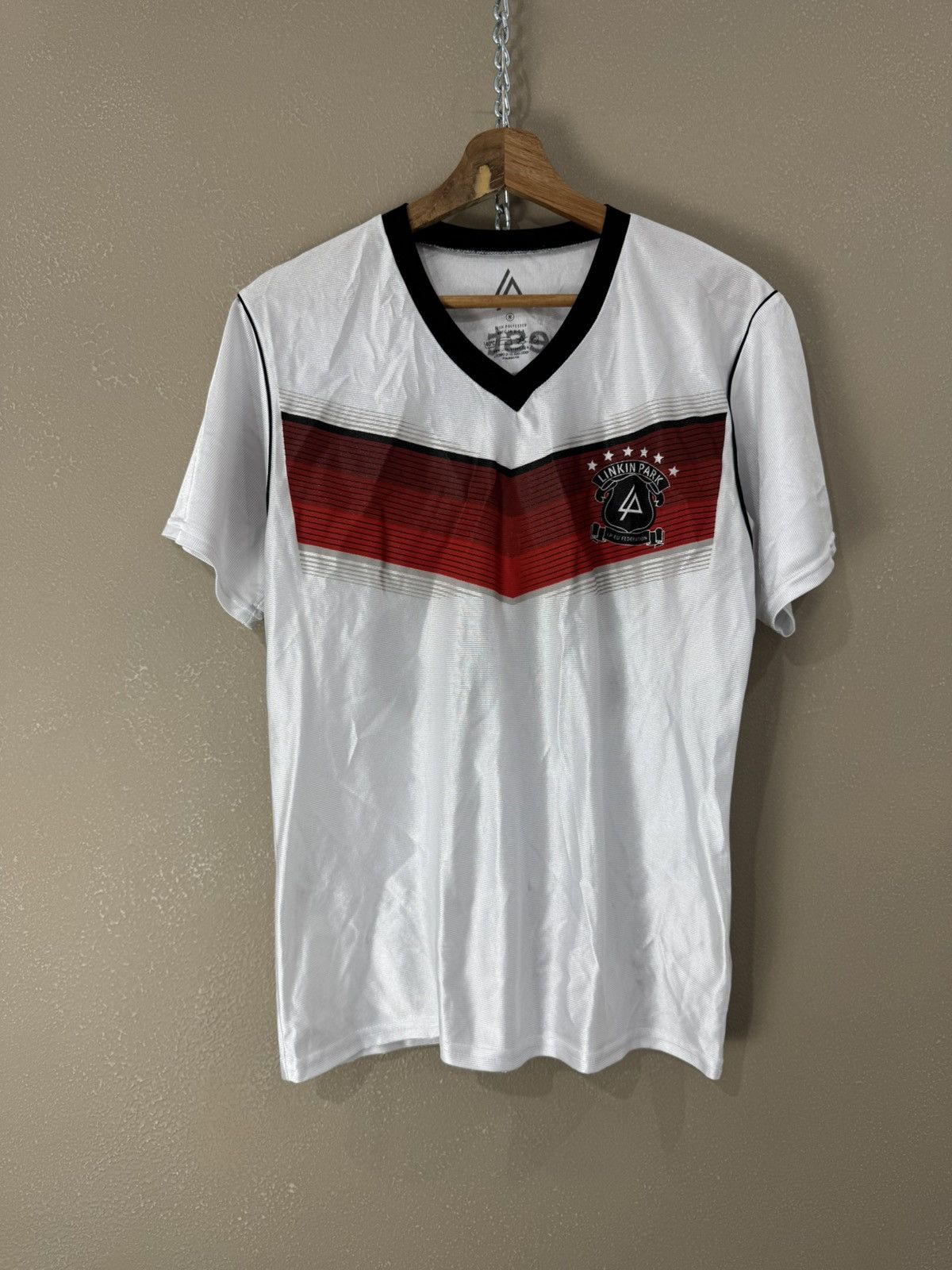 Band Tees Linkin Park vintage rare hype football soccer jersey Size US M / EU 48-50 / 2 - 1 Thumbnail