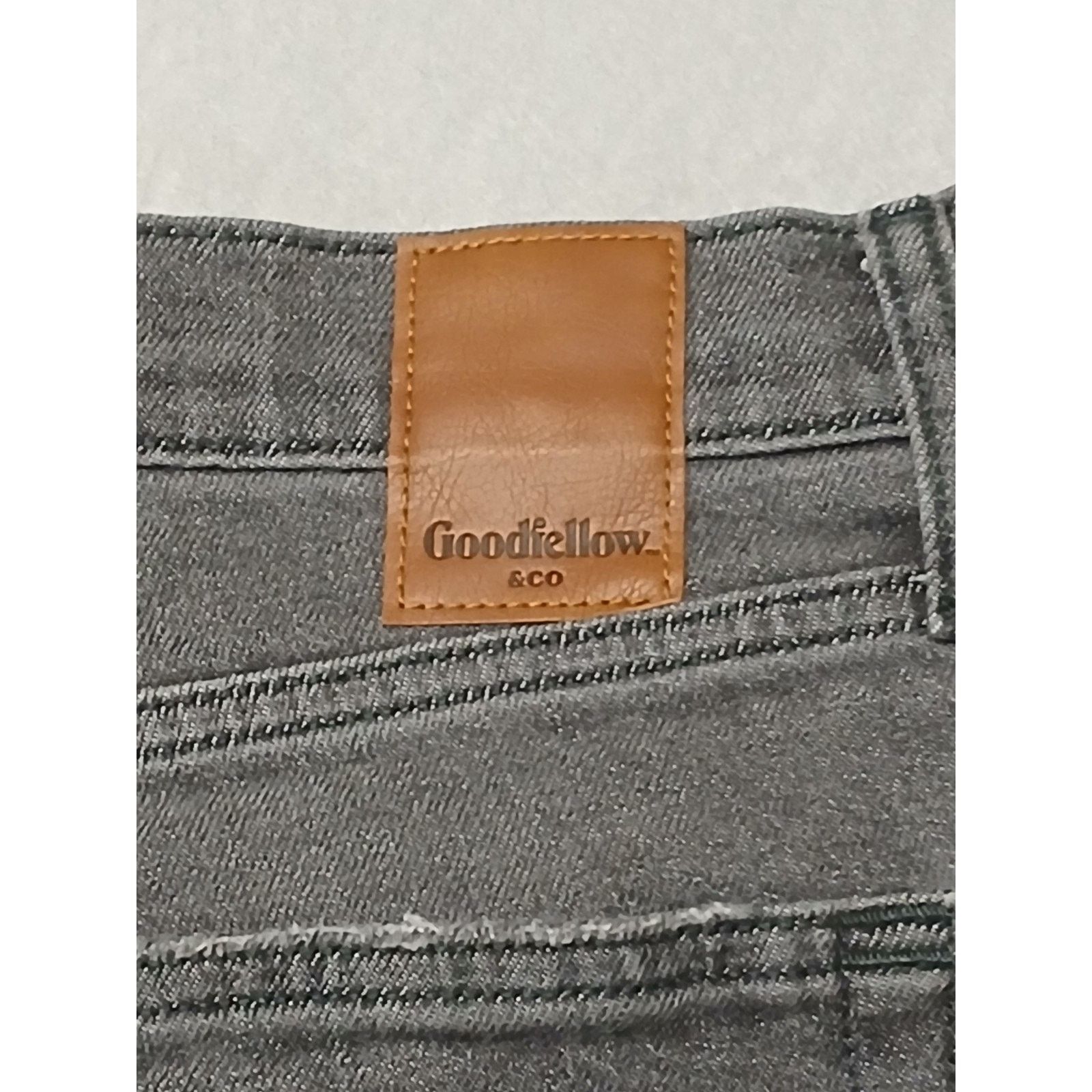 Other Goodfellow (38x32) Black Slim Straight Coolmax Chino Jeans Size US 38 / EU 54 - 14 Thumbnail
