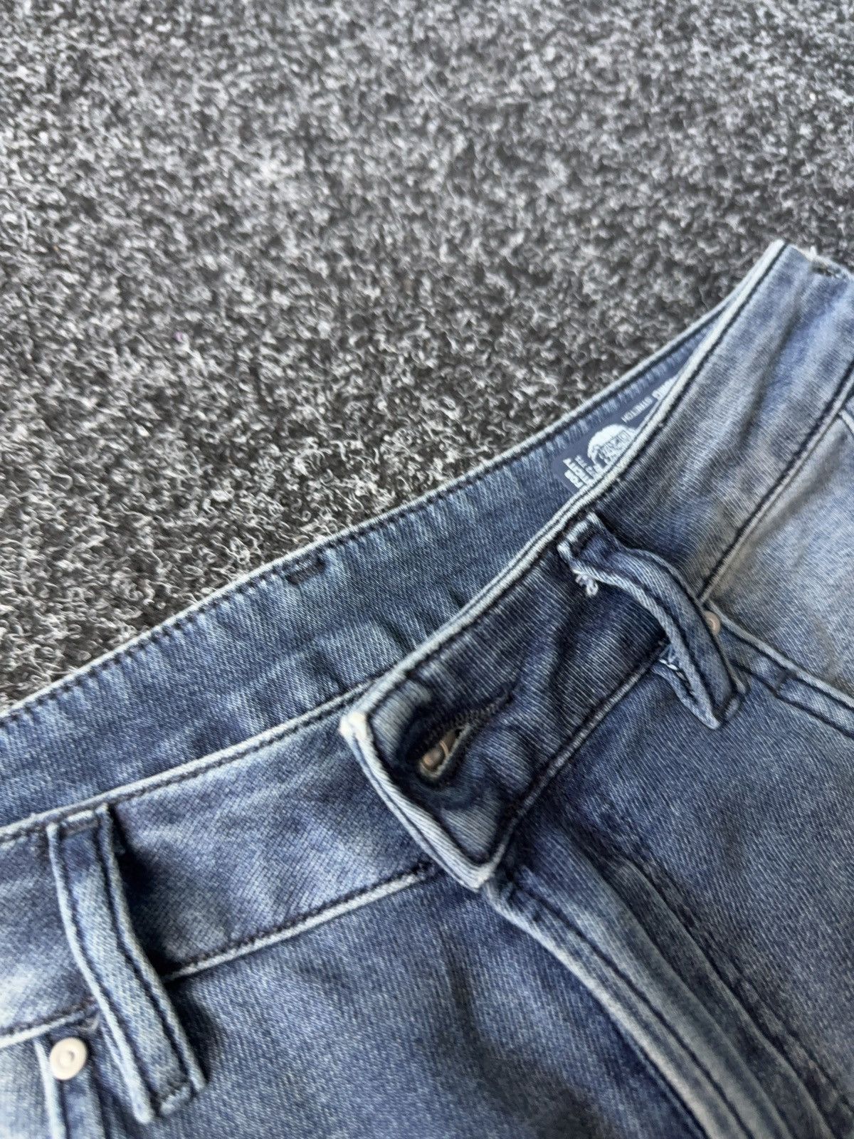Diesel Designer Luxury Diesel Fayza-Ne Distressed Retro Jeans Y2K Size 25" / US 0 / IT 36 - 7 Thumbnail