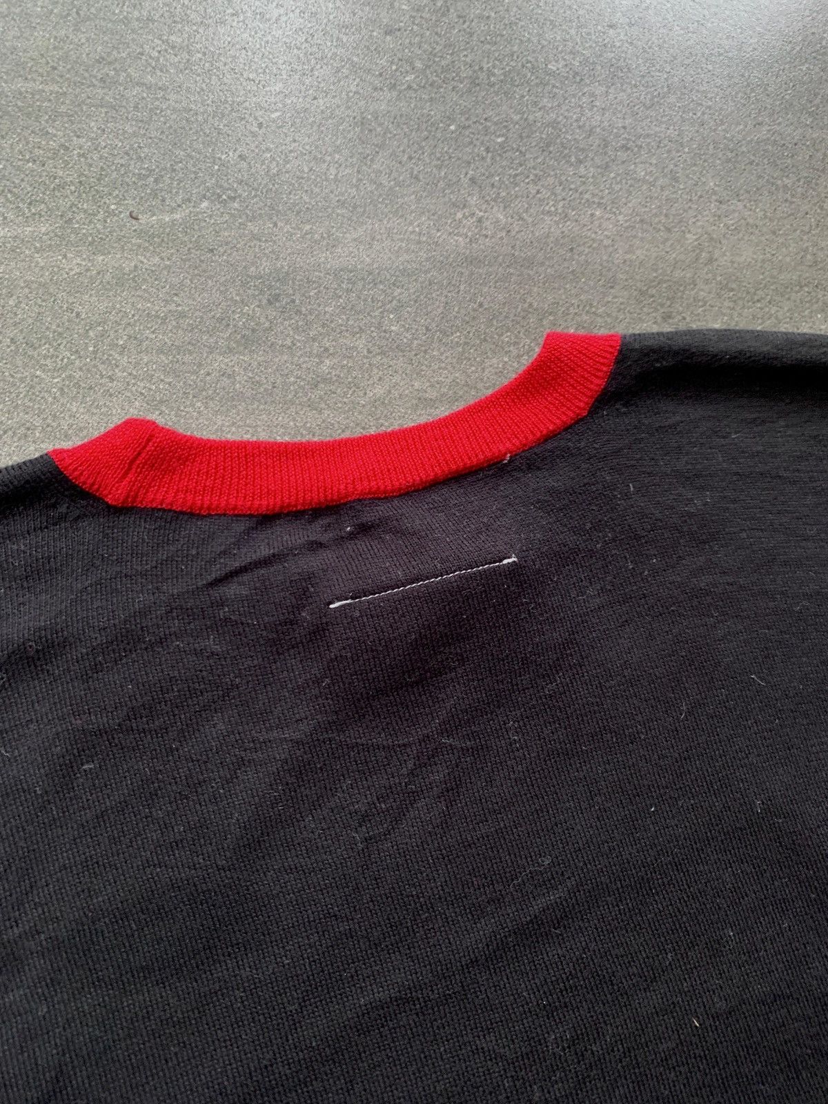 Maison Margiela FREE TAX! MM6 Two Tone Batwing Sweater Size US S / EU 44-46 / 1 - 6 Thumbnail