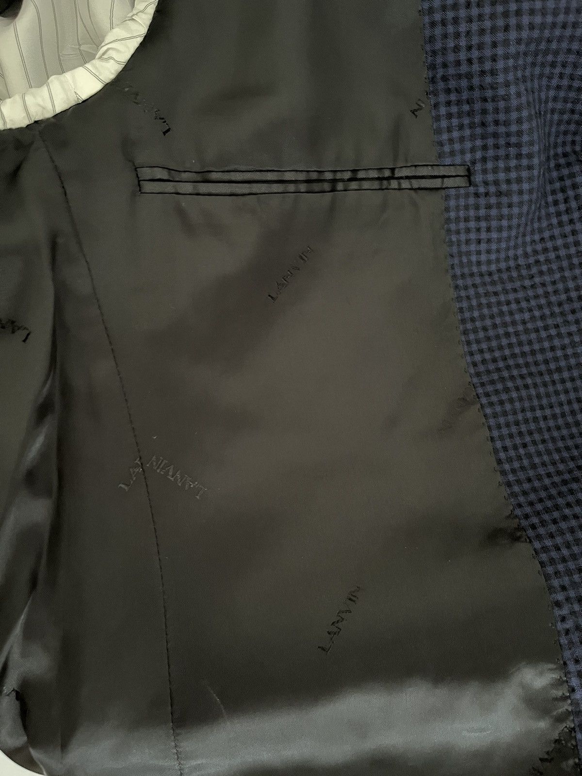 Lanvin Lanvin seersucker gingham jacket Size 42R - 18 Thumbnail