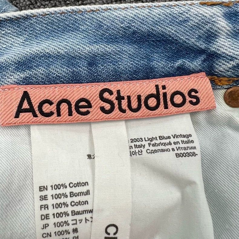 Acne Studios acne studios Light blue washing 2506-Nextarrow Size US 30 / EU 46 - 6 Thumbnail