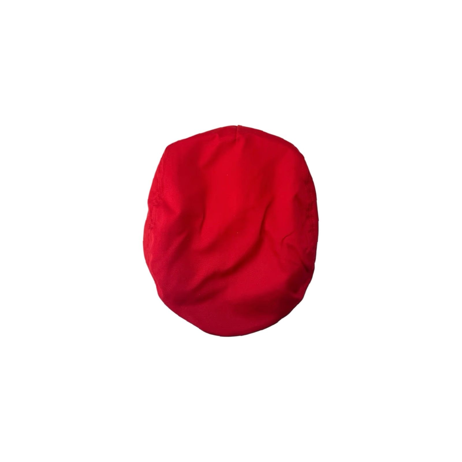 Vintage VINTAGE cabbie drivers flat cap hat Mens Large Red 90s deadstock NWOT USA Slim Snap On Bill Size ONE SIZE - 4 Thumbnail