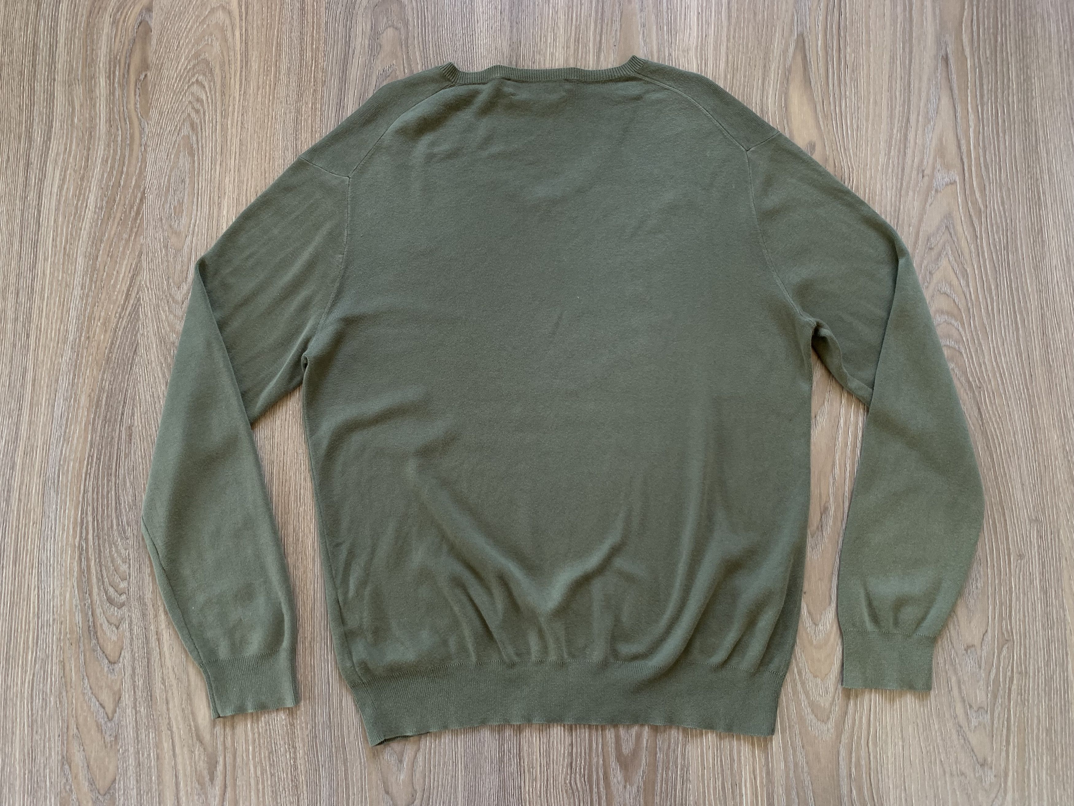 Polo Ralph Lauren × Vintage Polo Ralph Lauren Olive Vintage Pullover Size US L / EU 52-54 / 3 - 3 Thumbnail