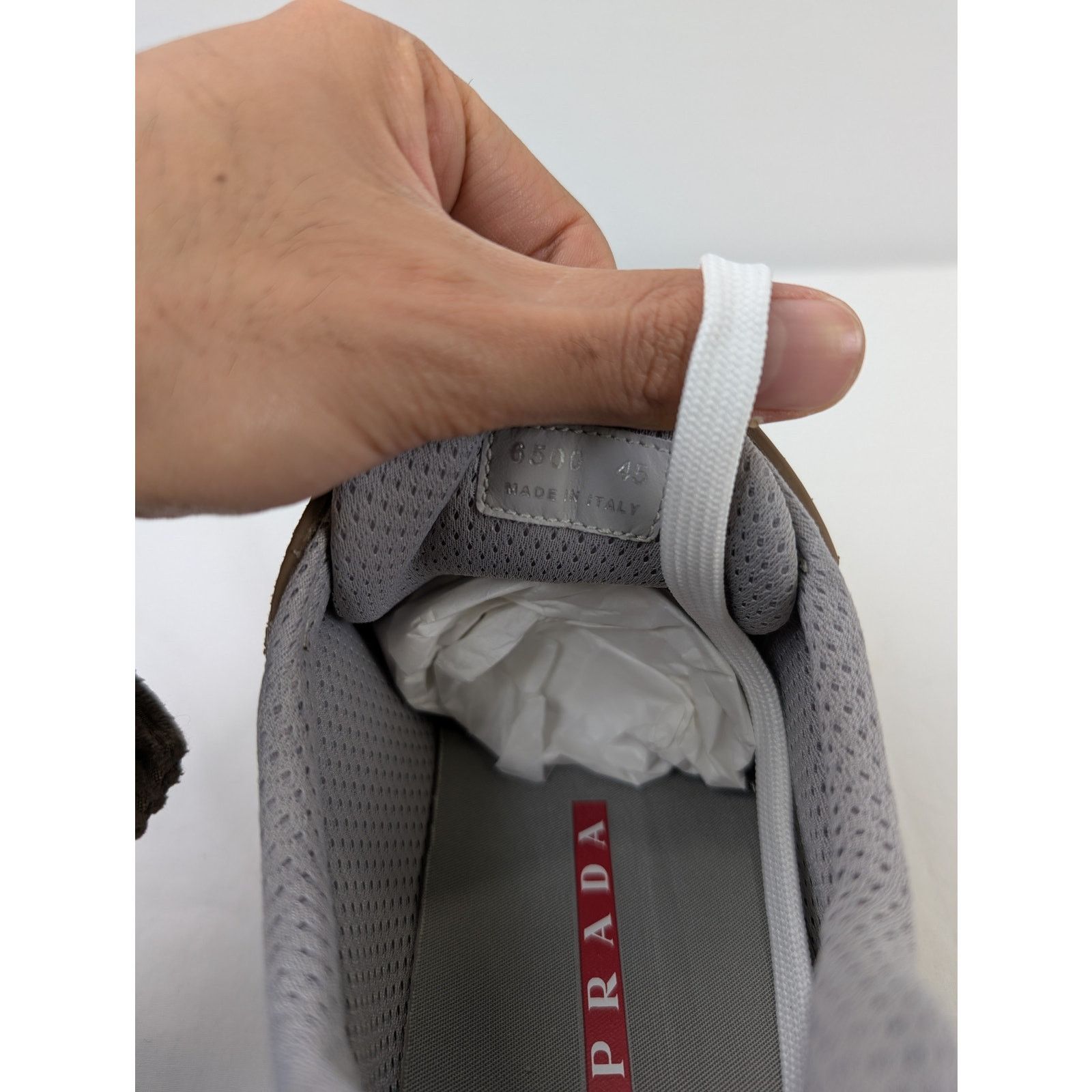 Prada o1rshd1 Sneakers in Moka/Brown Size US 12 / EU 45 - 17 Thumbnail