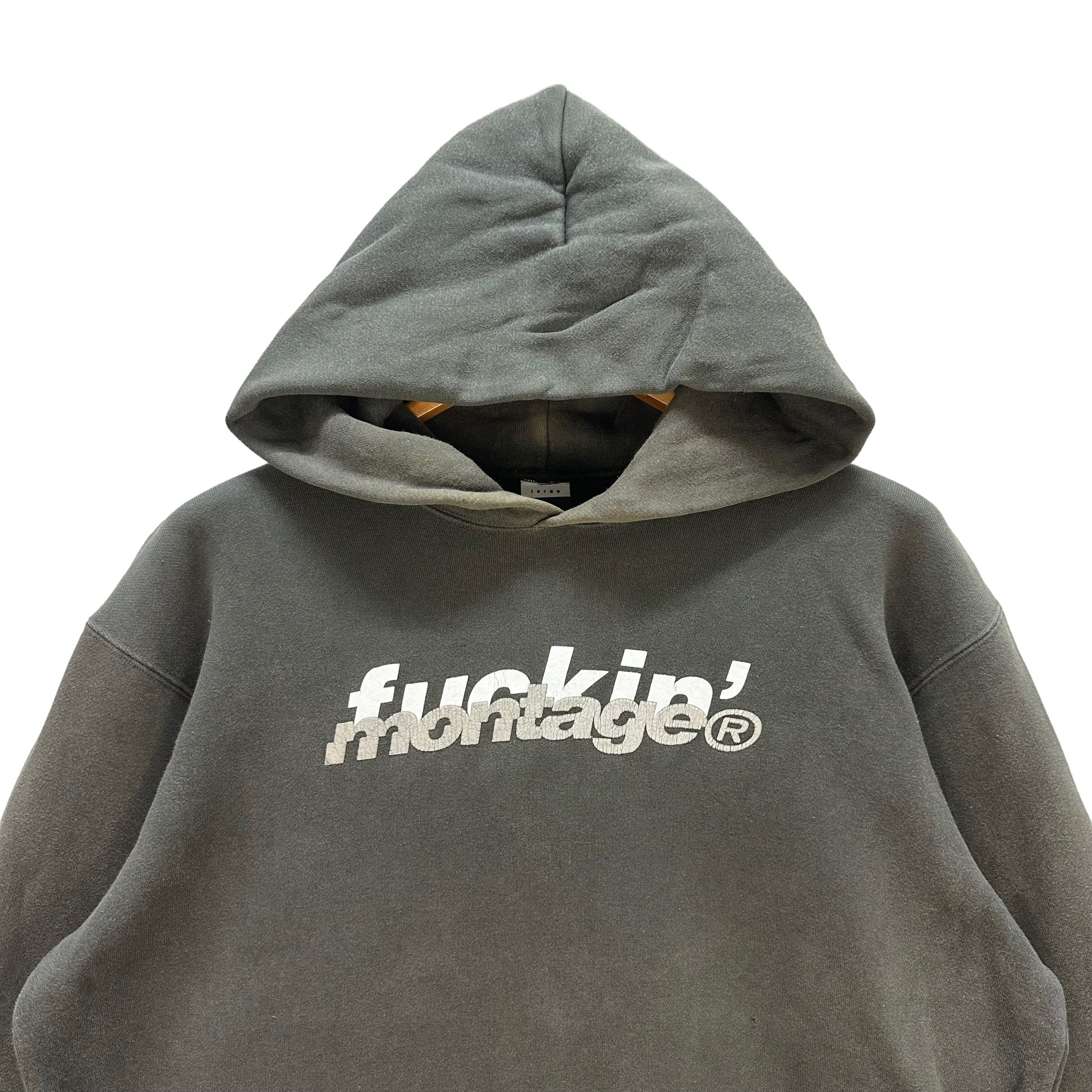 Montage FUCKIN' MONTAGE BIG LOGO PULLOVER HOODIES #8555-014 Size US L / EU 52-54 / 3 - 2 Thumbnail