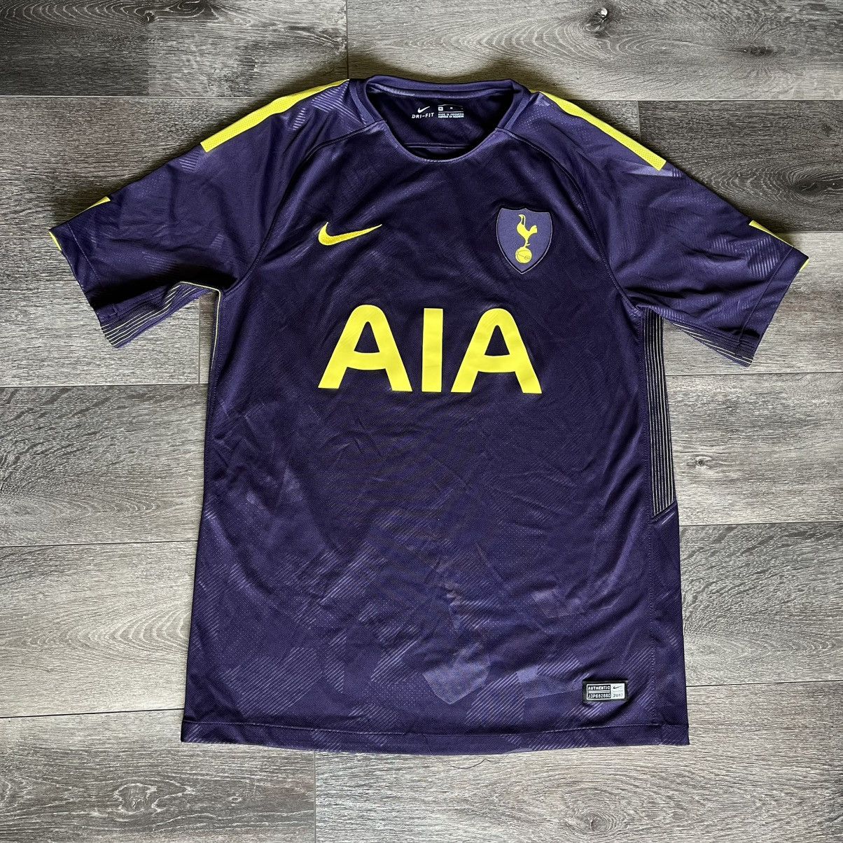 Nike × Vintage Nike Tottenham 2017-18 Third Authentic Match Soccer Jersey Size US M / EU 48-50 / 2 - 1 Thumbnail