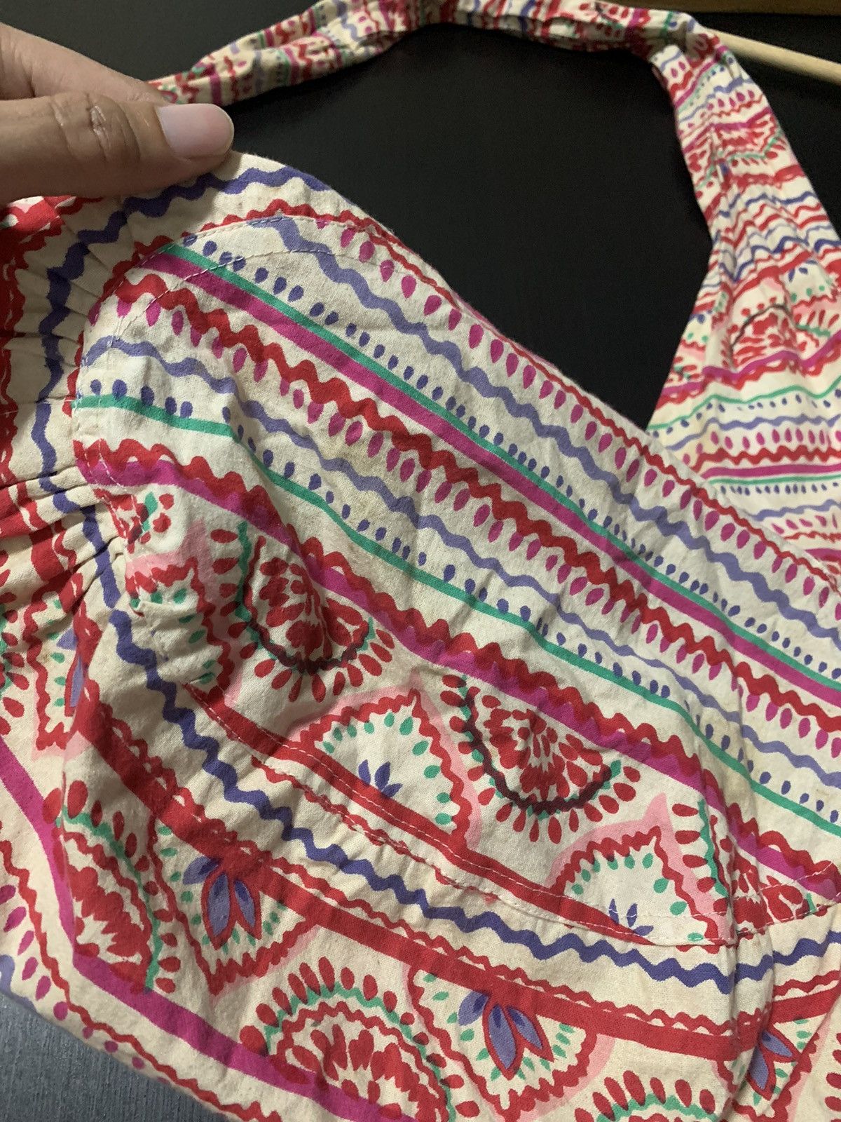 Japanese Brand Naturalistic Cotton Shoulder Bag Size ONE SIZE - 9 Thumbnail