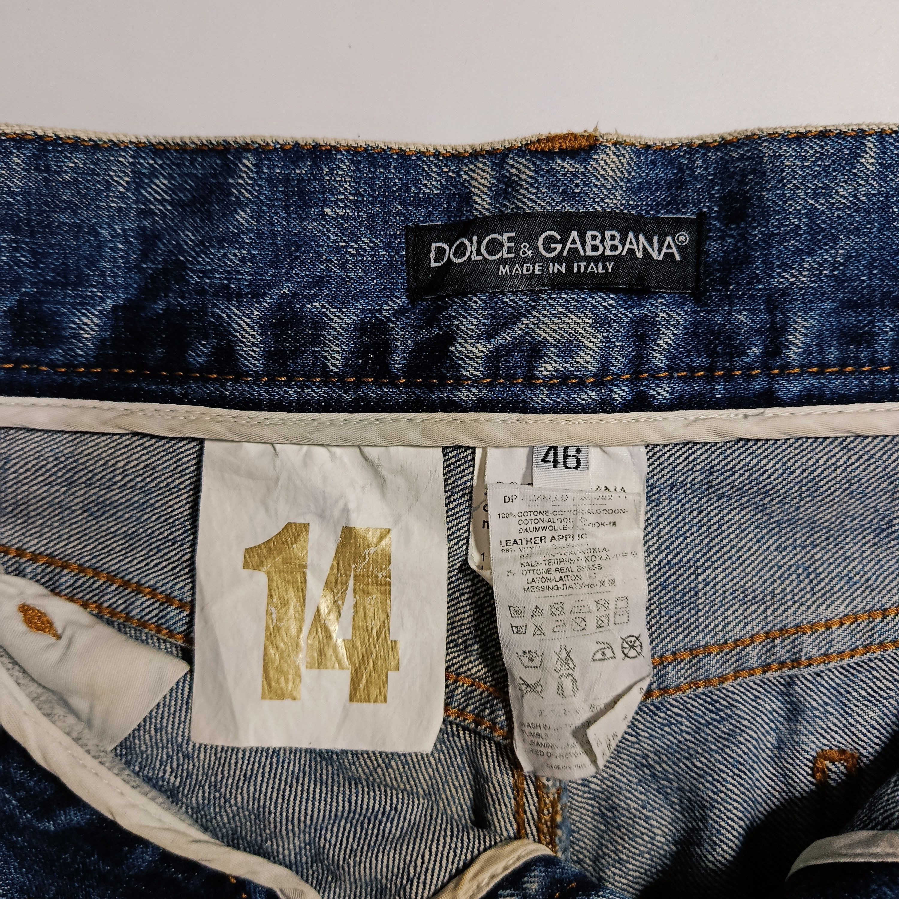 Dolce & Gabbana Dolce & Gabbana Distressed Denim Jeans Size US 30 / EU 46 - 6 Thumbnail