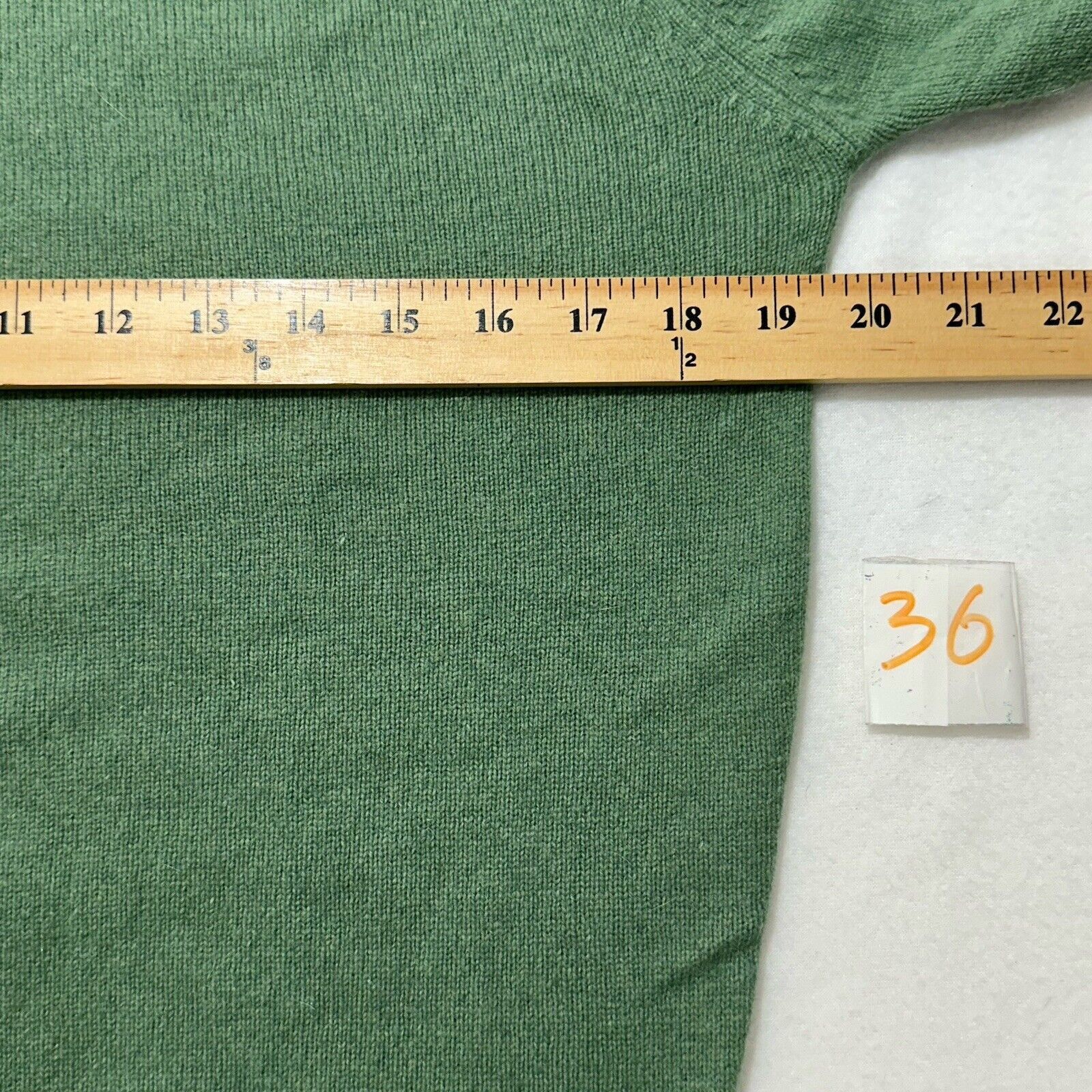 Vintage Romanes & Paterson =Green Mockneck Lambswool Angora Sweater Size S / US 4 / IT 40 - 8 Thumbnail