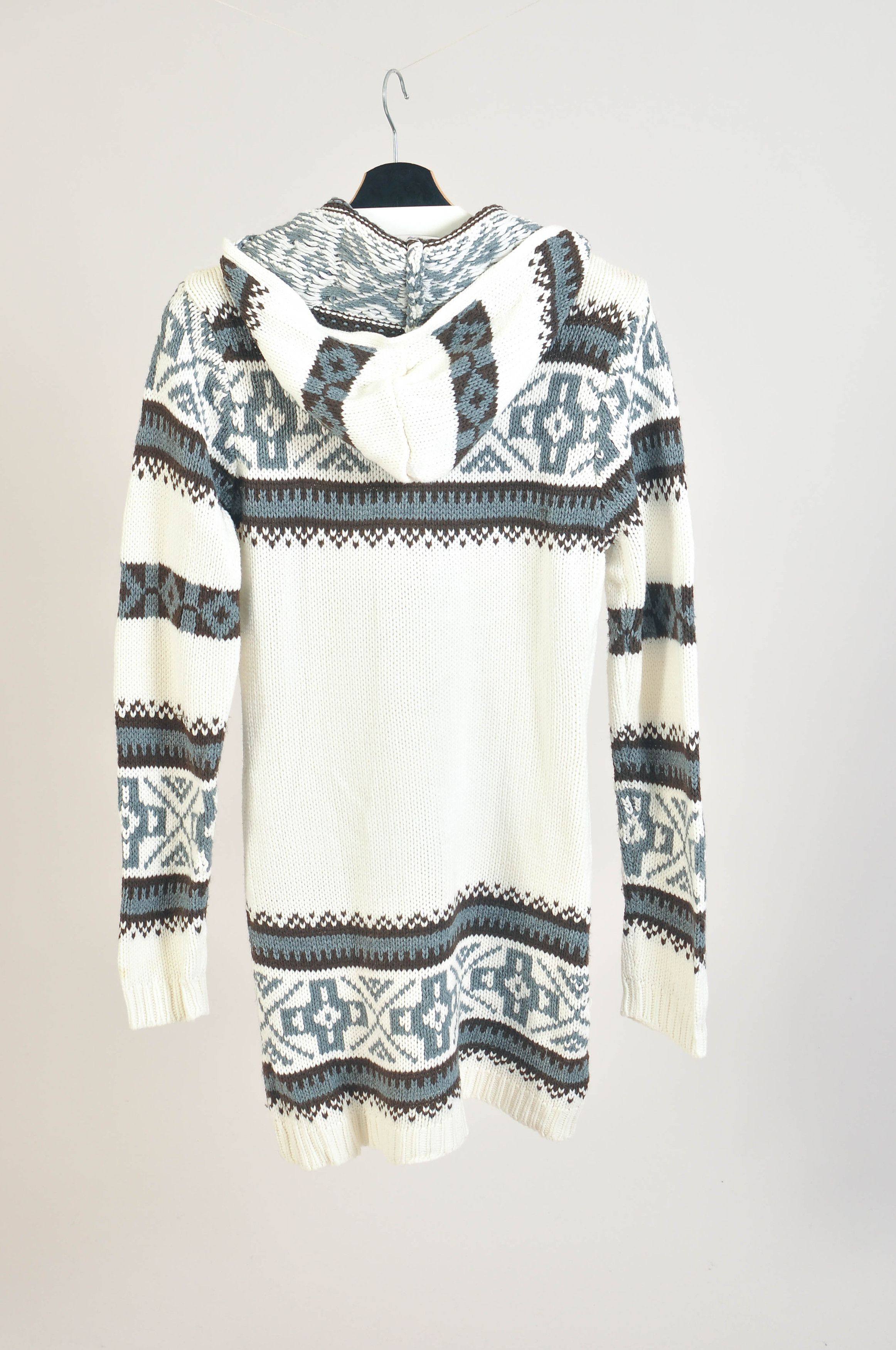 Arizona Jean Co. Aztec Print Cardigan – Arizona Knit Size S / US 4 / IT 40 - 3 Thumbnail