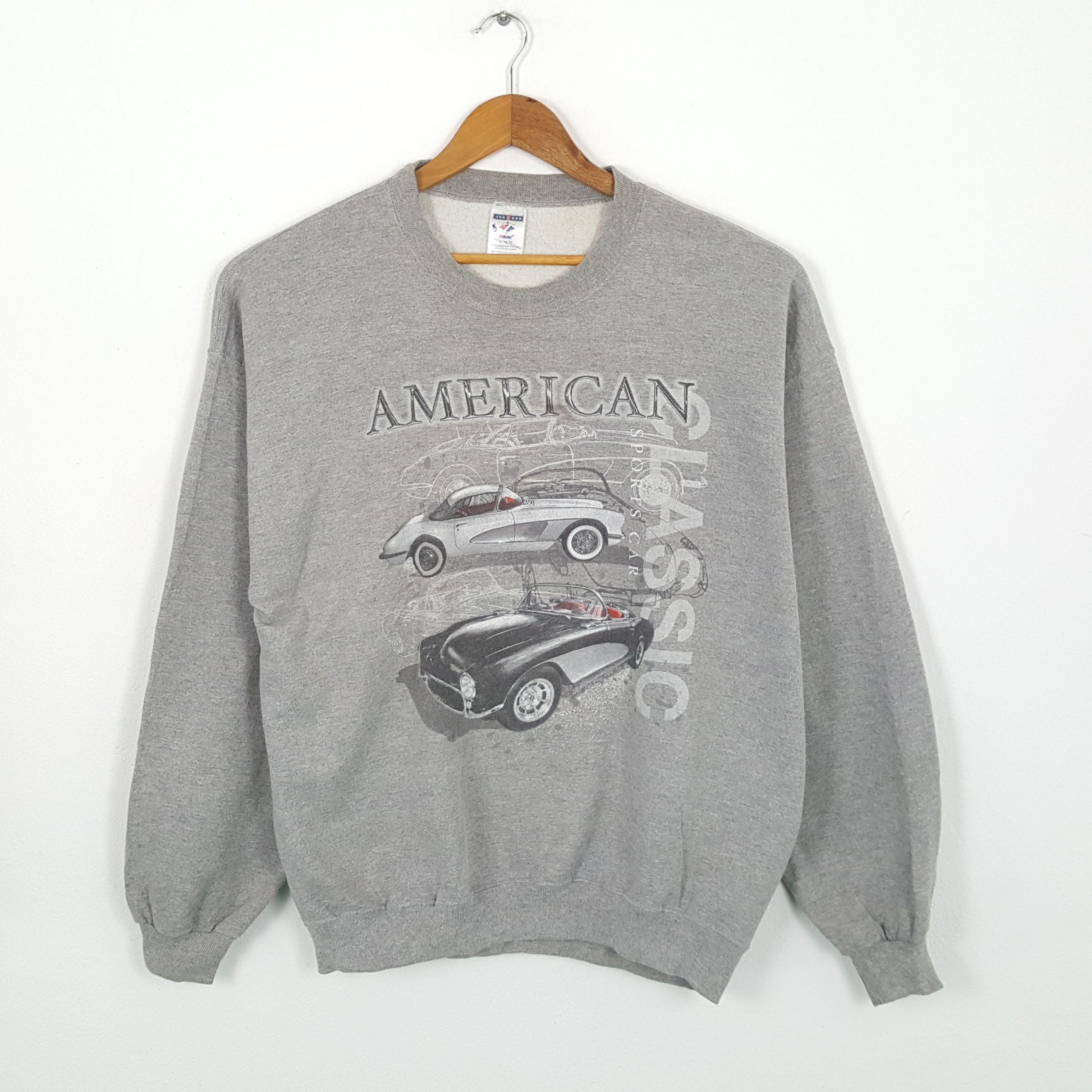 Vintage AMERICAN SPORTS CAR Classics Racing Sweatshirts