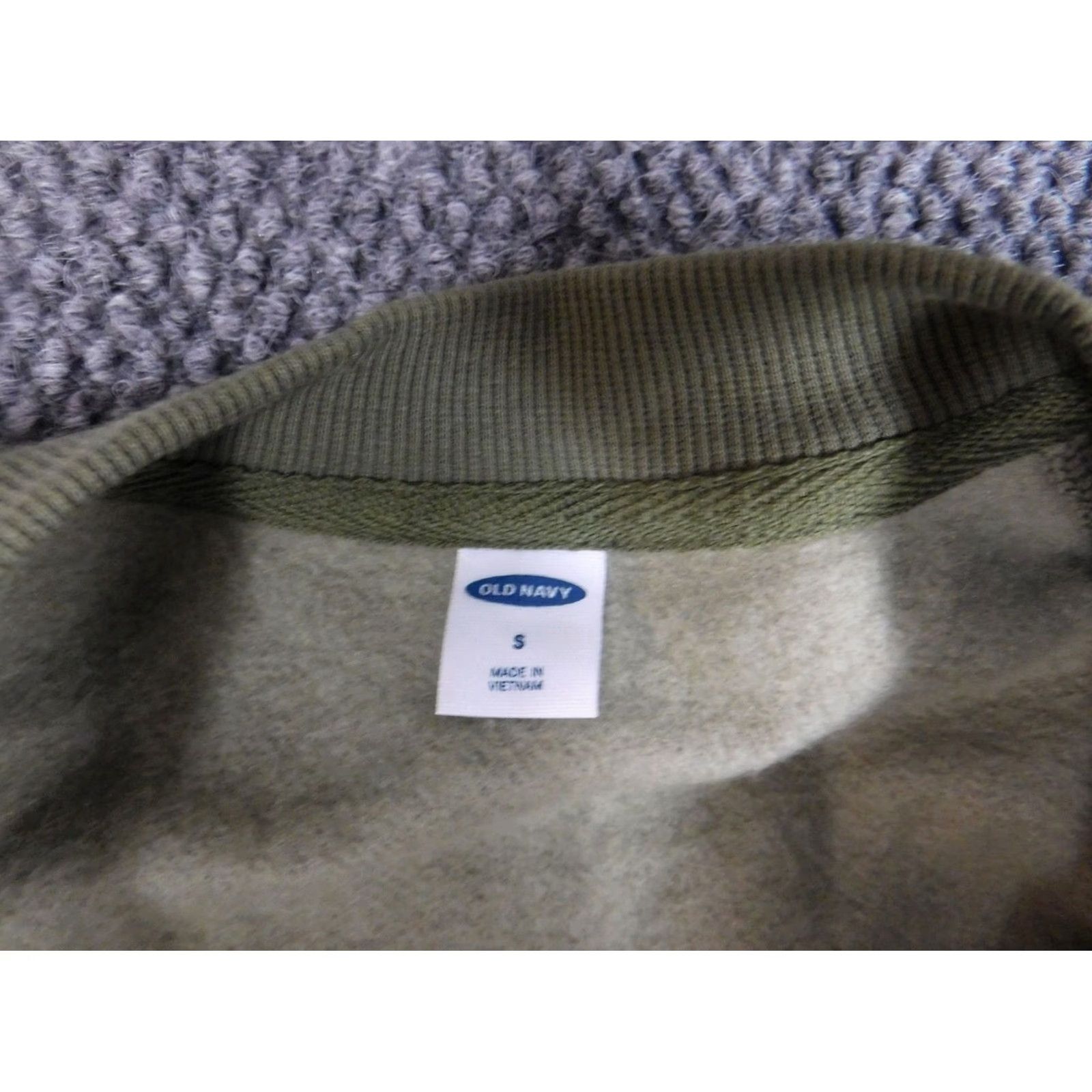 Old Navy Old Navy Womens Sweater Pullover Crewneck Dolman Sleeve Green Camouflage Small S Size S / US 4 / IT 40 - 5 Thumbnail