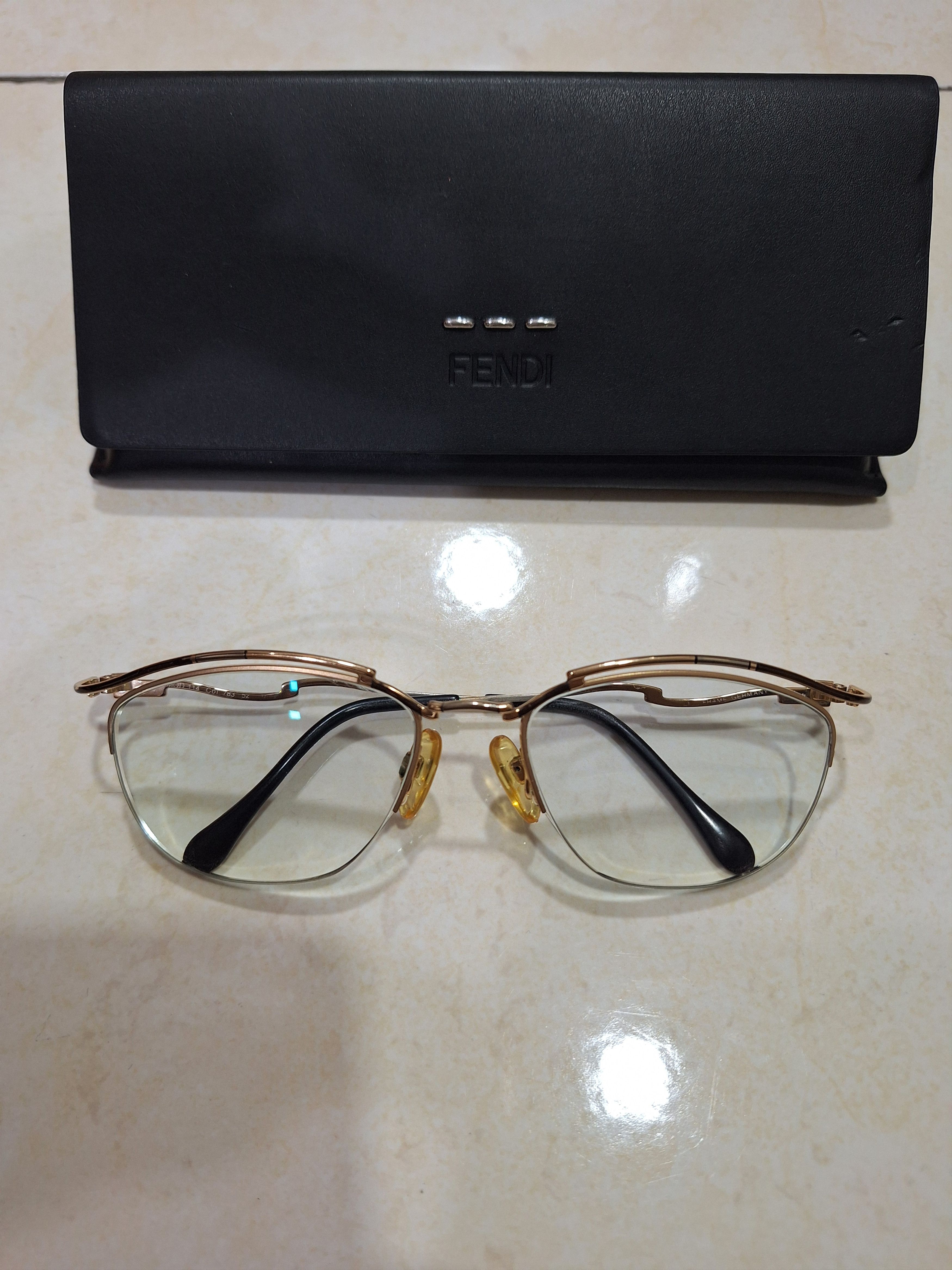 Cazal VINTAGE CAZAL RIMLESS MOD 114 COL 783 52 Size ONE SIZE - 2 Thumbnail