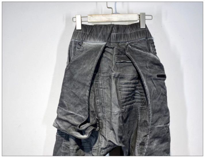 Other DRKLAC Panel Dune Black Jogger Pants Demobaza Style Size US 34 / EU 50 - 7 Thumbnail