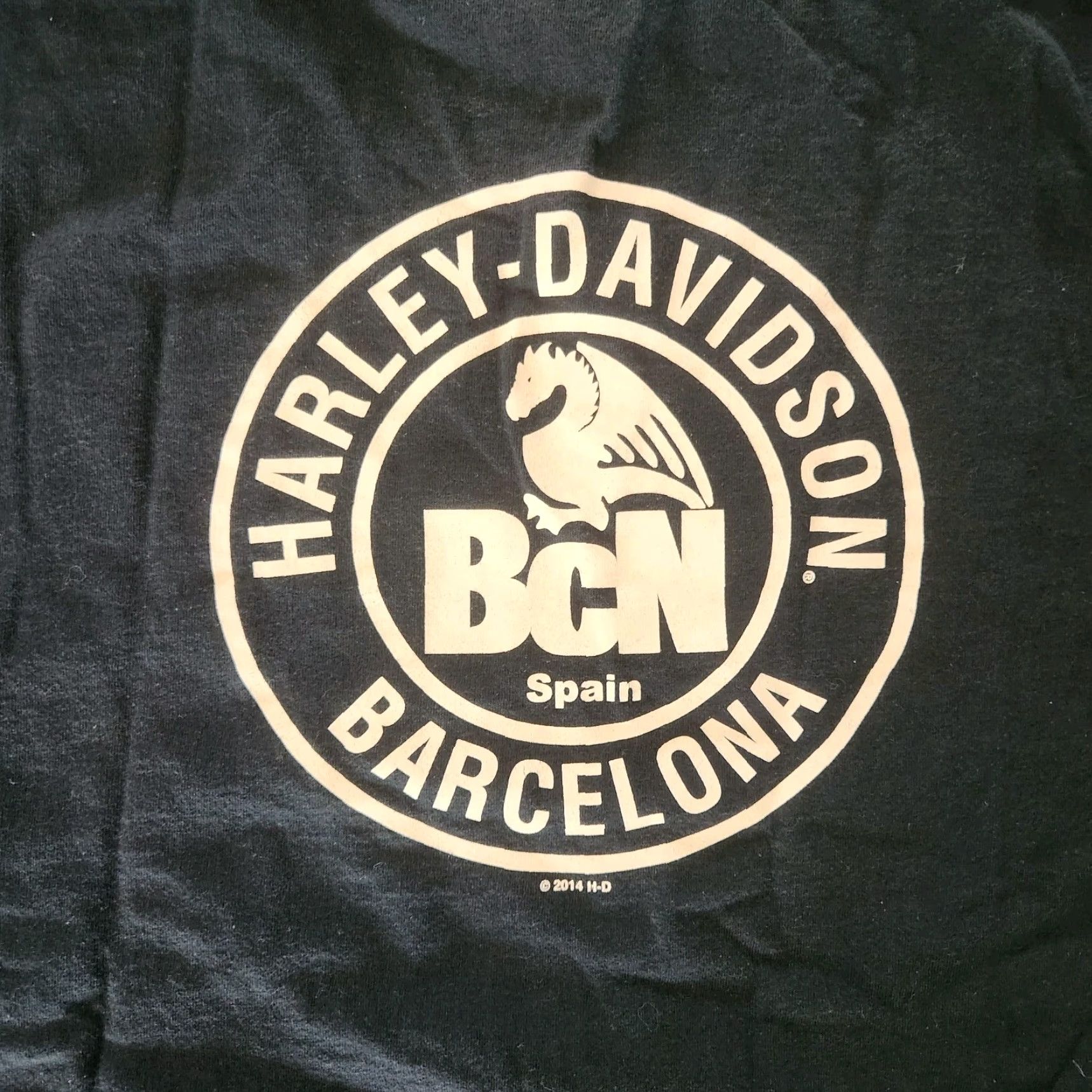Harley Davidson Harley-Davidson T Shirt Tee Mens XL Green Size US XL / EU 56 / 4 - 2 Thumbnail