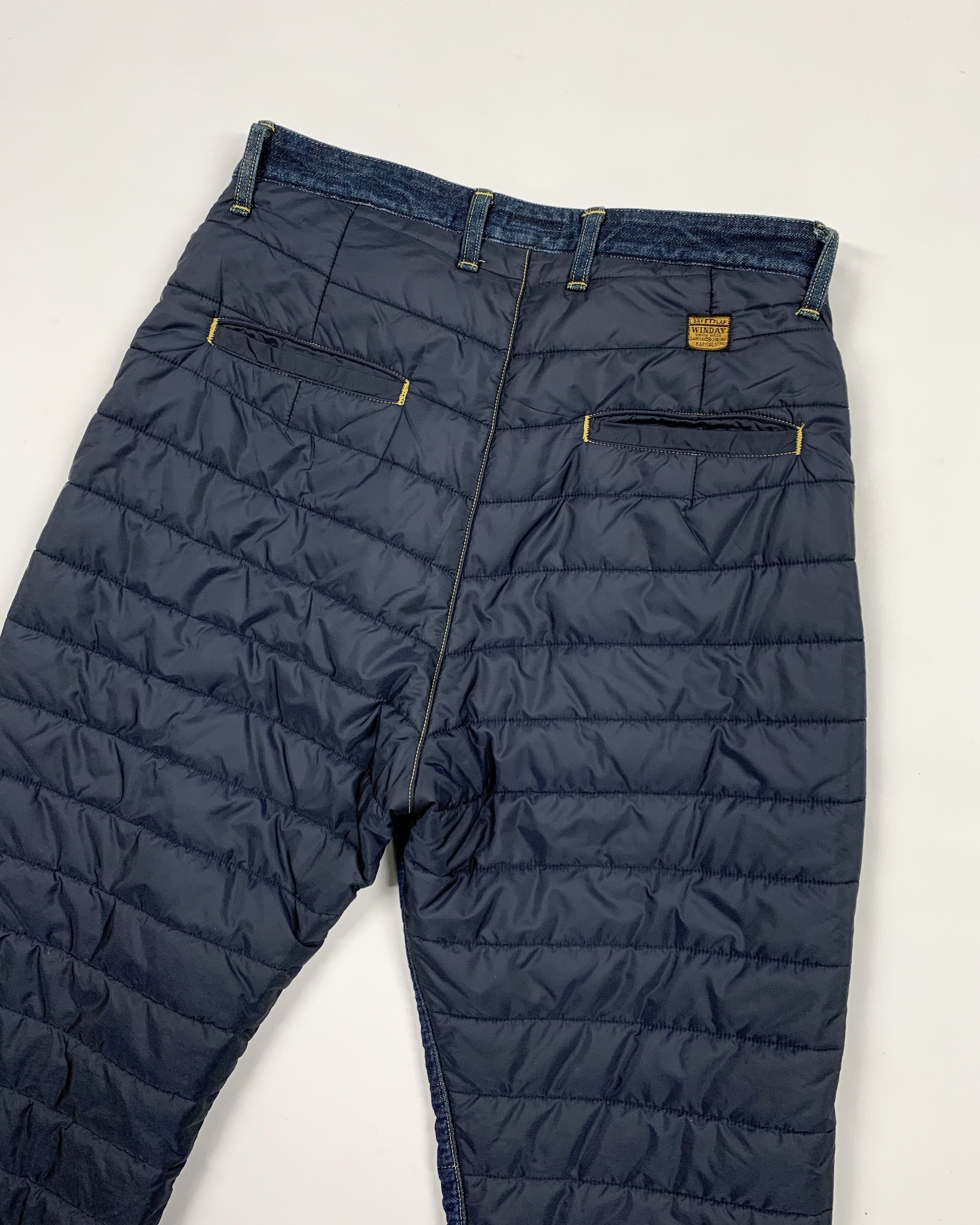 Kapital Hybrid "Winday" Insulated Pants Size US 32 / EU 48 - 6 Thumbnail