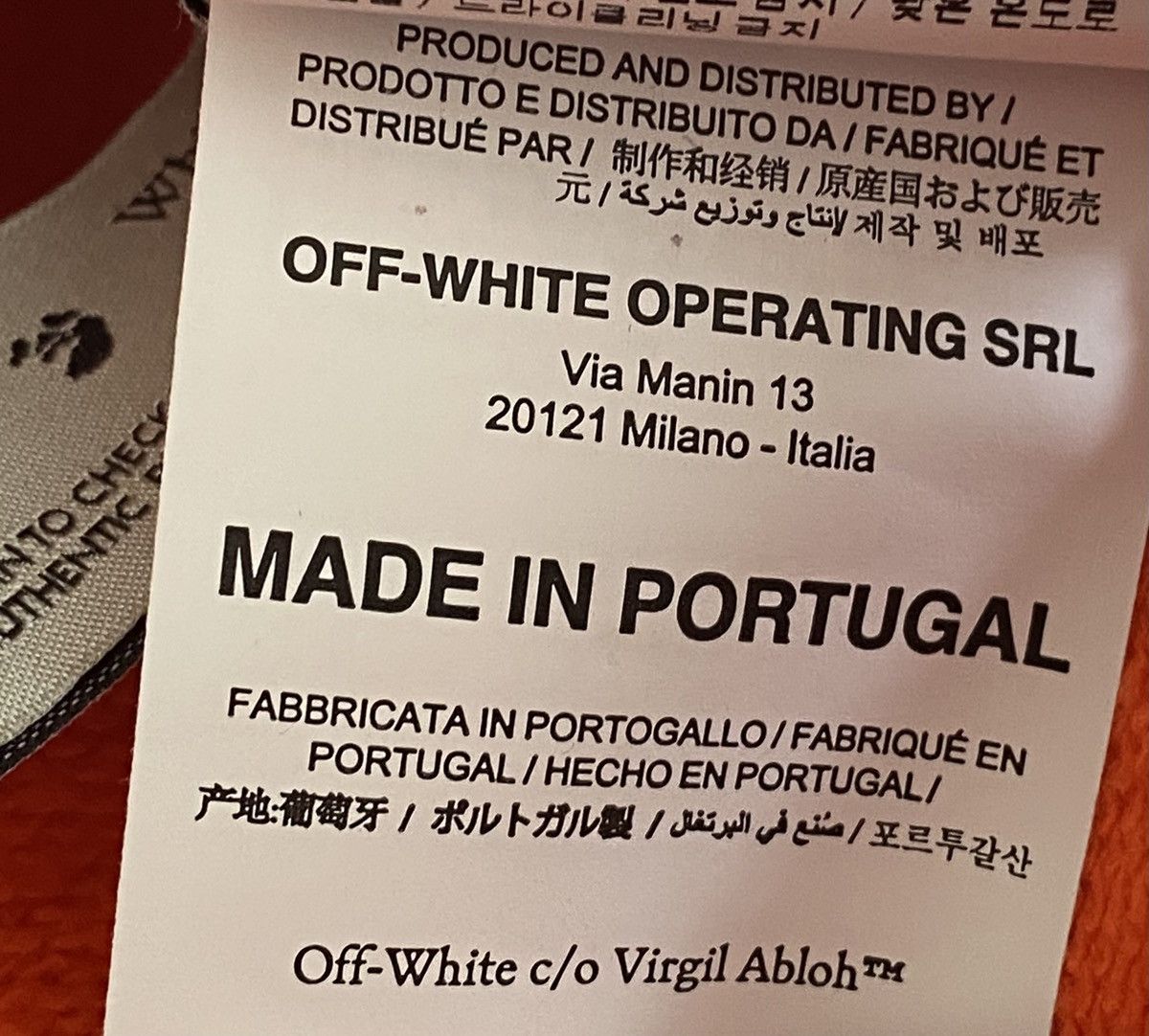 Off-White Off-White Hoodie Orange Size Medium Size US M / EU 48-50 / 2 - 9 Thumbnail
