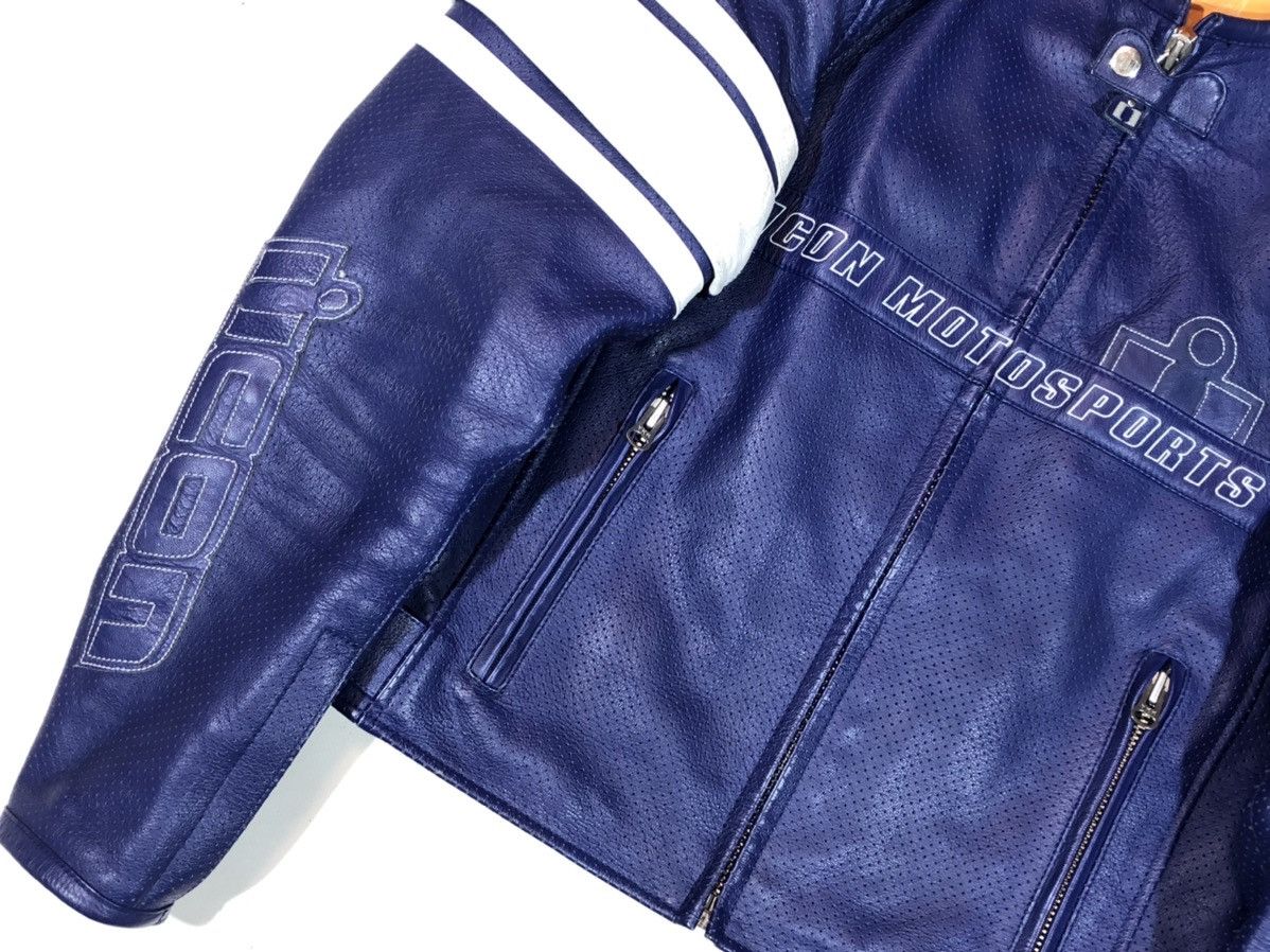 Dainese × Honda × Yamaha Icon motorcycle Leather Jacket Racing Size US M / EU 48-50 / 2 - 14 Thumbnail