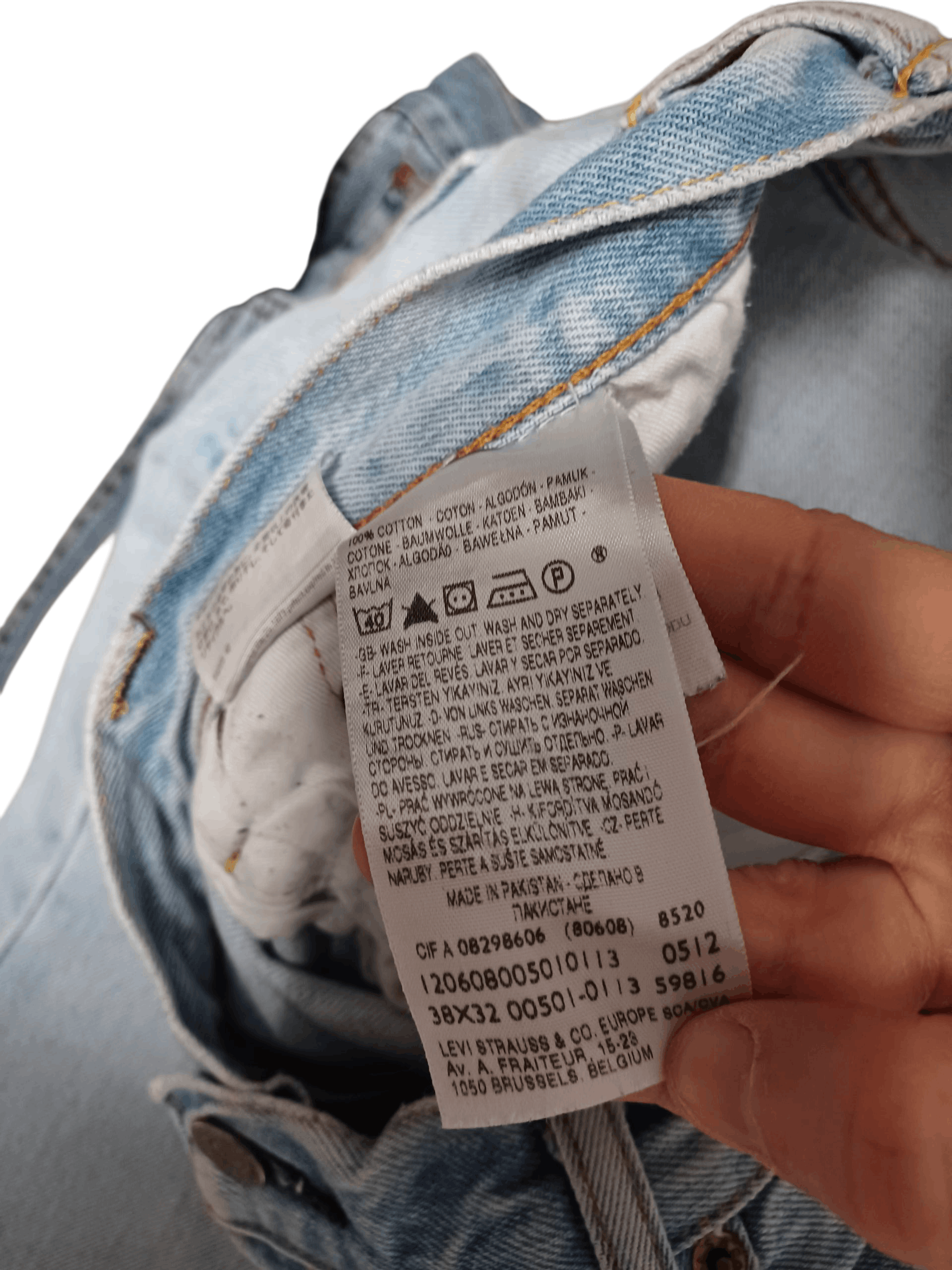 Levi's Vintage Clothing LEVIS 501 VINTAGE W38 L32 JEANS DENIM Size US 38 / EU 54 - 5 Thumbnail