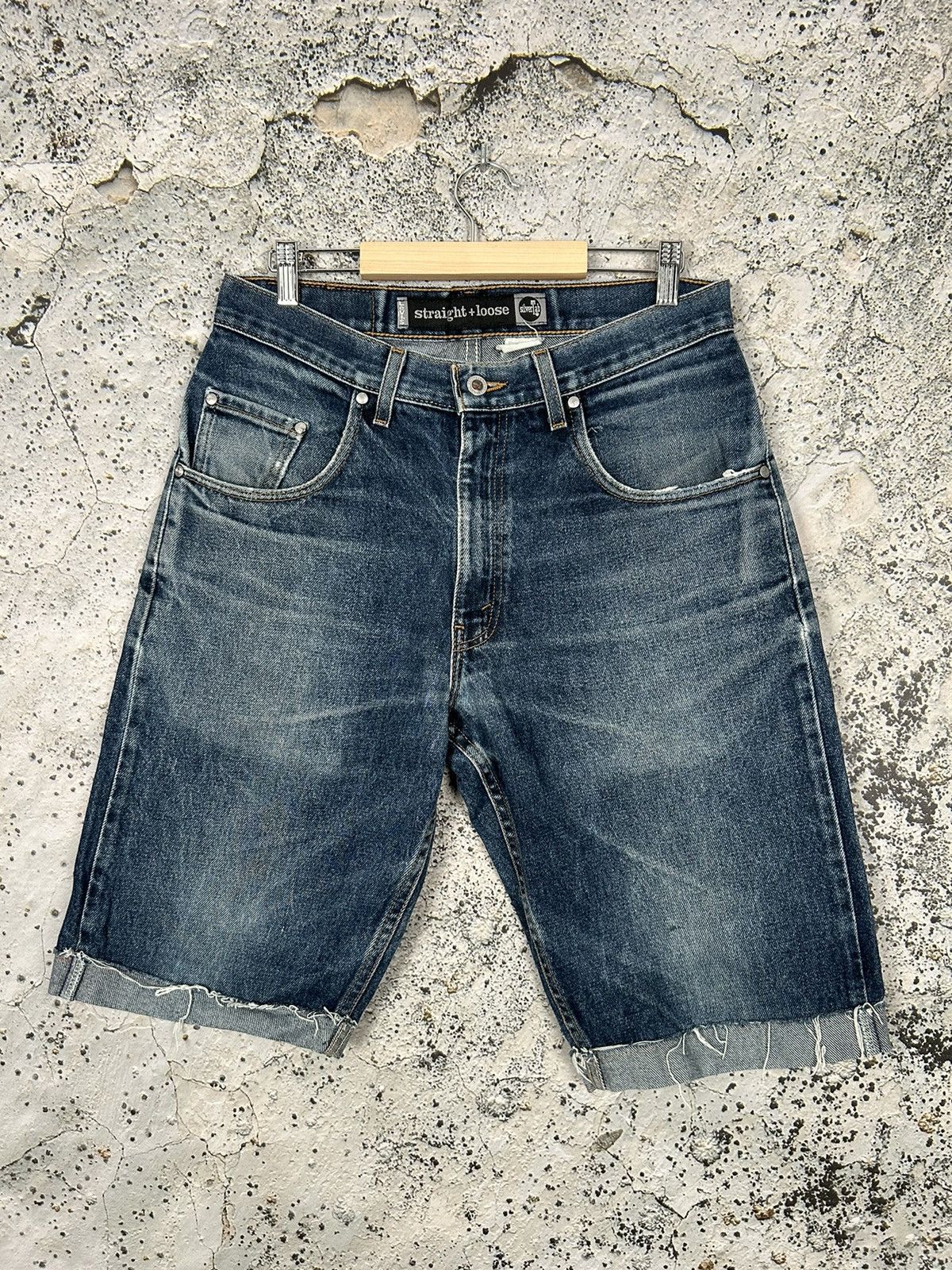 Levi's Vintage Levi’s Silver Tag Shorts Denim 90s Punk Grunge Size US 32 / EU 48 - 1 Thumbnail
