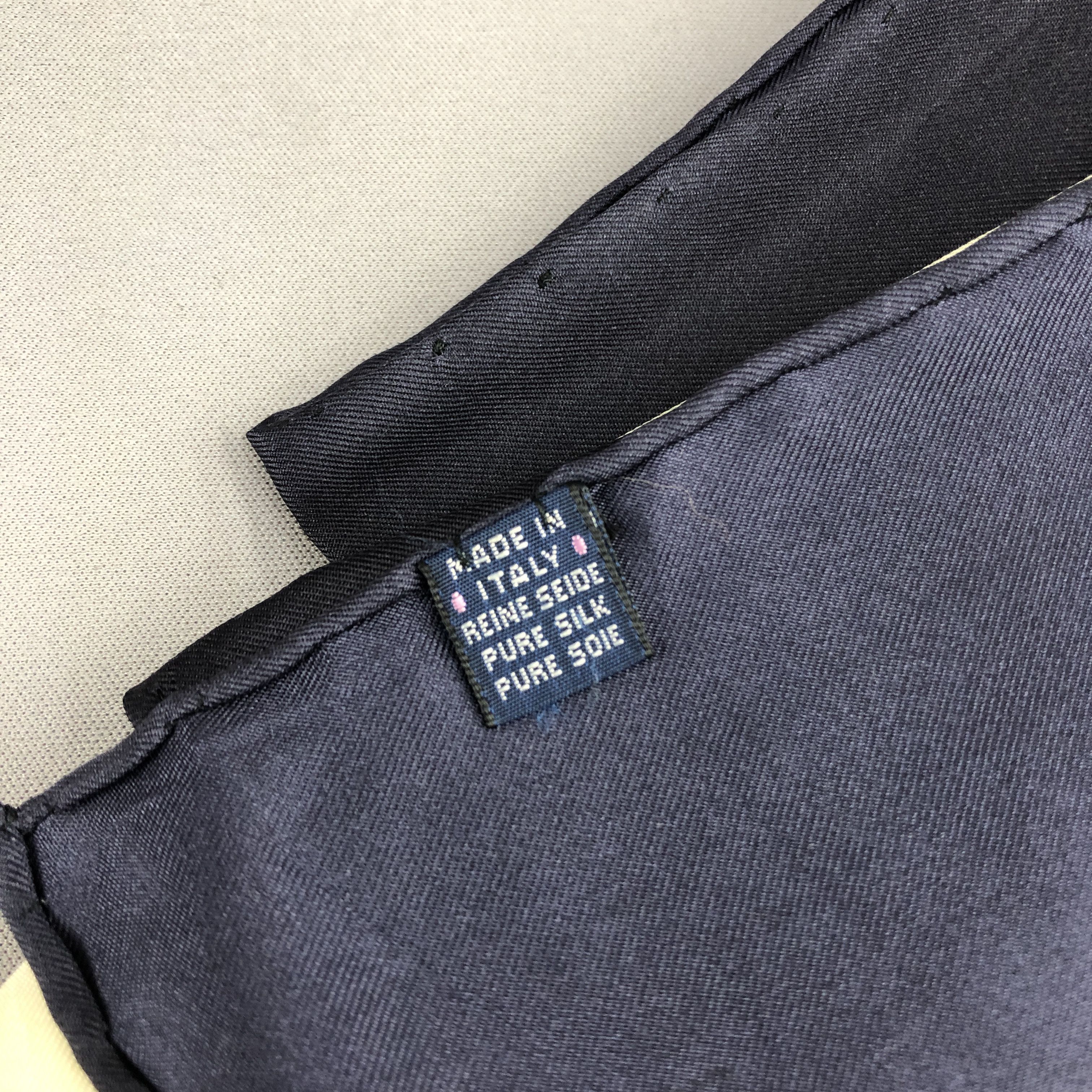 Burberry × Vintage Vintage Burberry SILK Scarf Twill Stole Wraps Scarves Size ONE SIZE - 19 Thumbnail