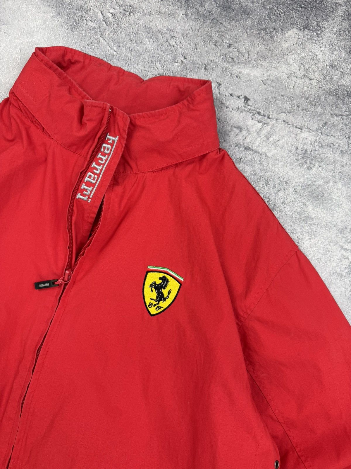 Ferrari Vintage Ferrari Racing Y2K Jacket F1 Red Size M Size US M / EU 48-50 / 2 - 9 Thumbnail