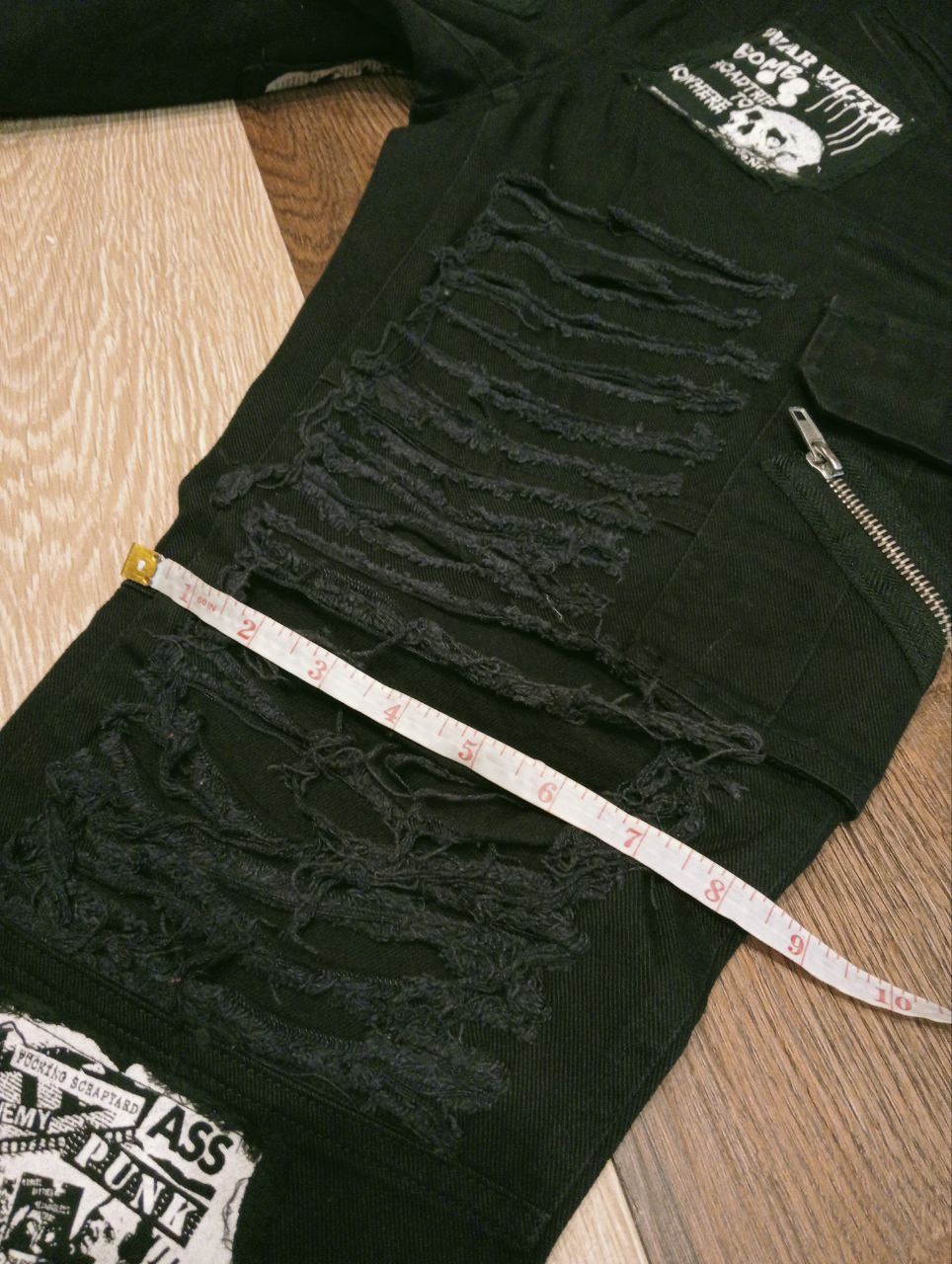 Seditionaries SEX POT REVENGE JAPAN BY THE ROADSIDE PUNK PANTS Size US 30 / EU 46 - 20 Thumbnail