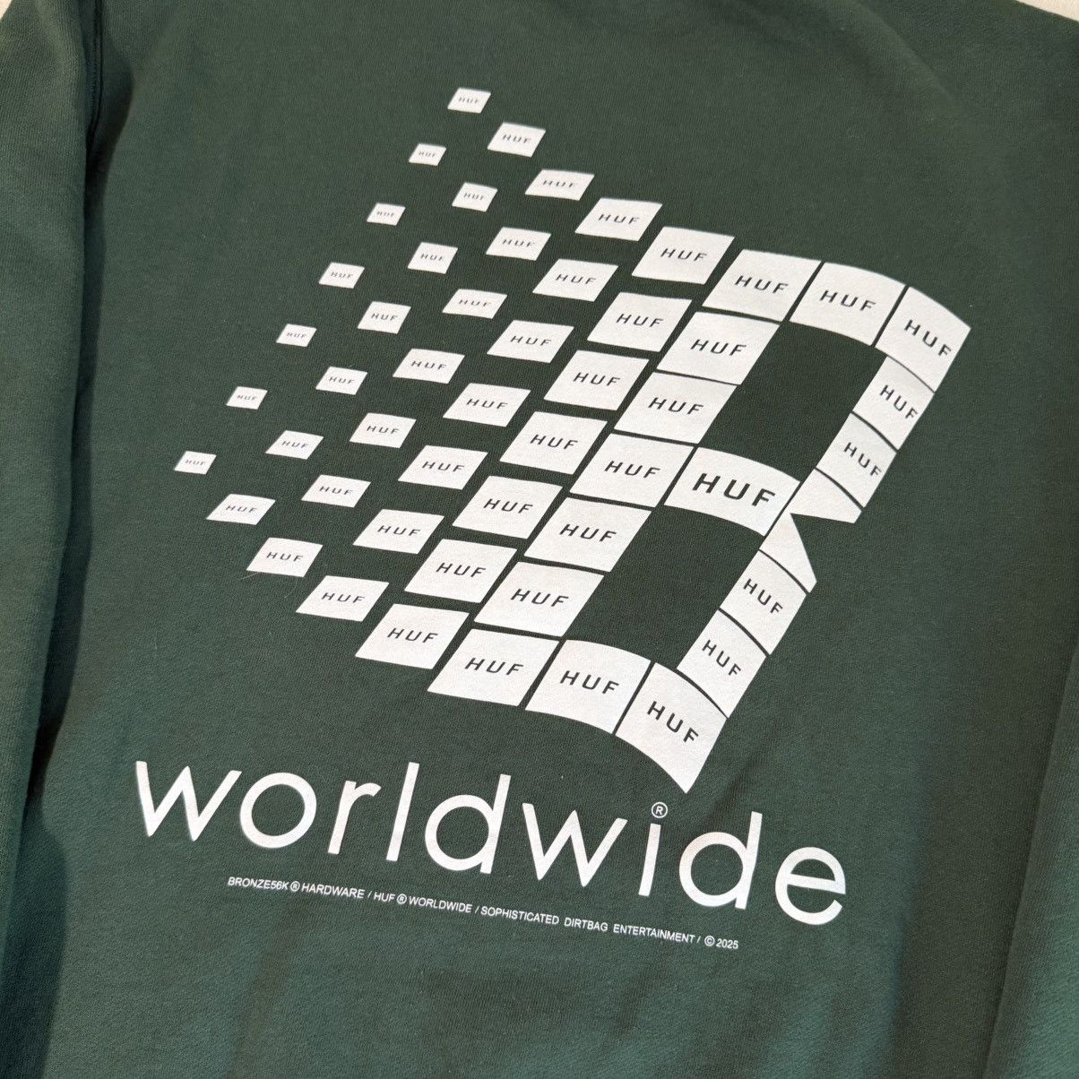 Bronze 56k HUF x Bronze 56K Worldwide Crewneck Sweatshirt Size US S / EU 44-46 / 1 - 3 Thumbnail