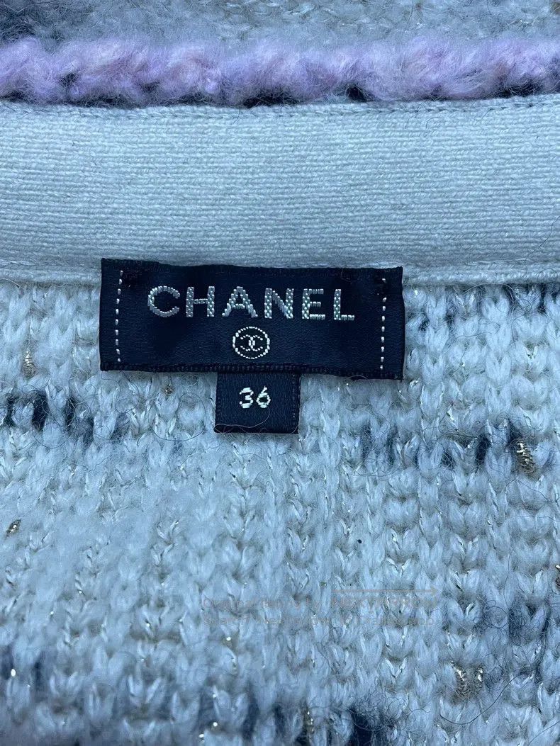 Chanel Chanel 21 Castle Series Knit Skirt. Size US 36 / EU 52 - 4 Thumbnail