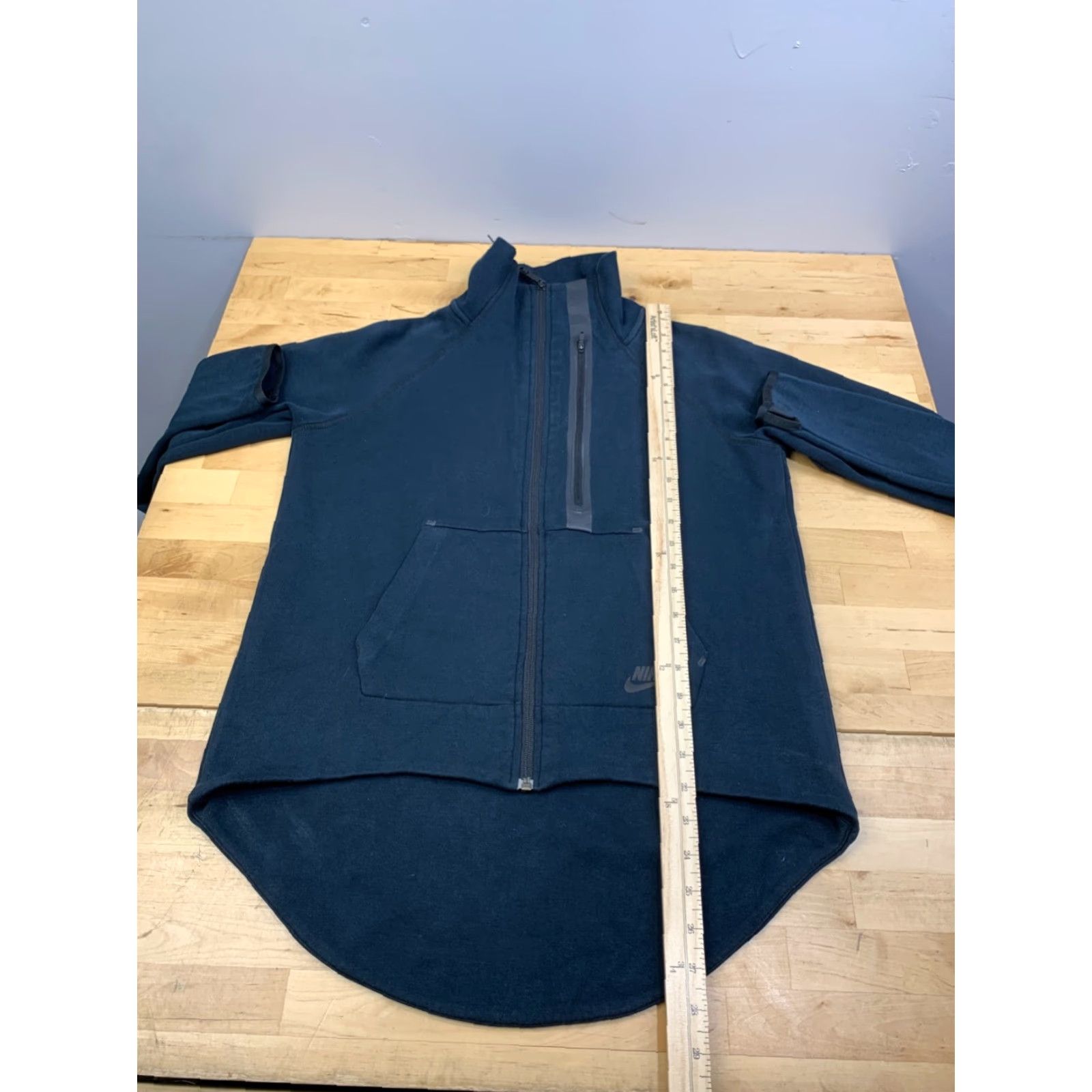 Nike Nike Sportswear Jacket Womens M Black Full Zip Athletic 12383 Winter Fall Spring Activewear Casual Travel Workwear Gym Running Size M / US 6-8 / IT 42-44 - 5 Thumbnail