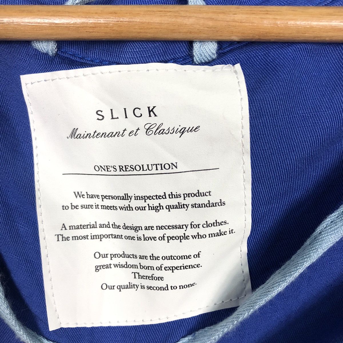 Japanese Brand 📌Rich Blue Vintage Chore Jacket Slick Issey Miyake Size US M / EU 48-50 / 2 - 18 Thumbnail