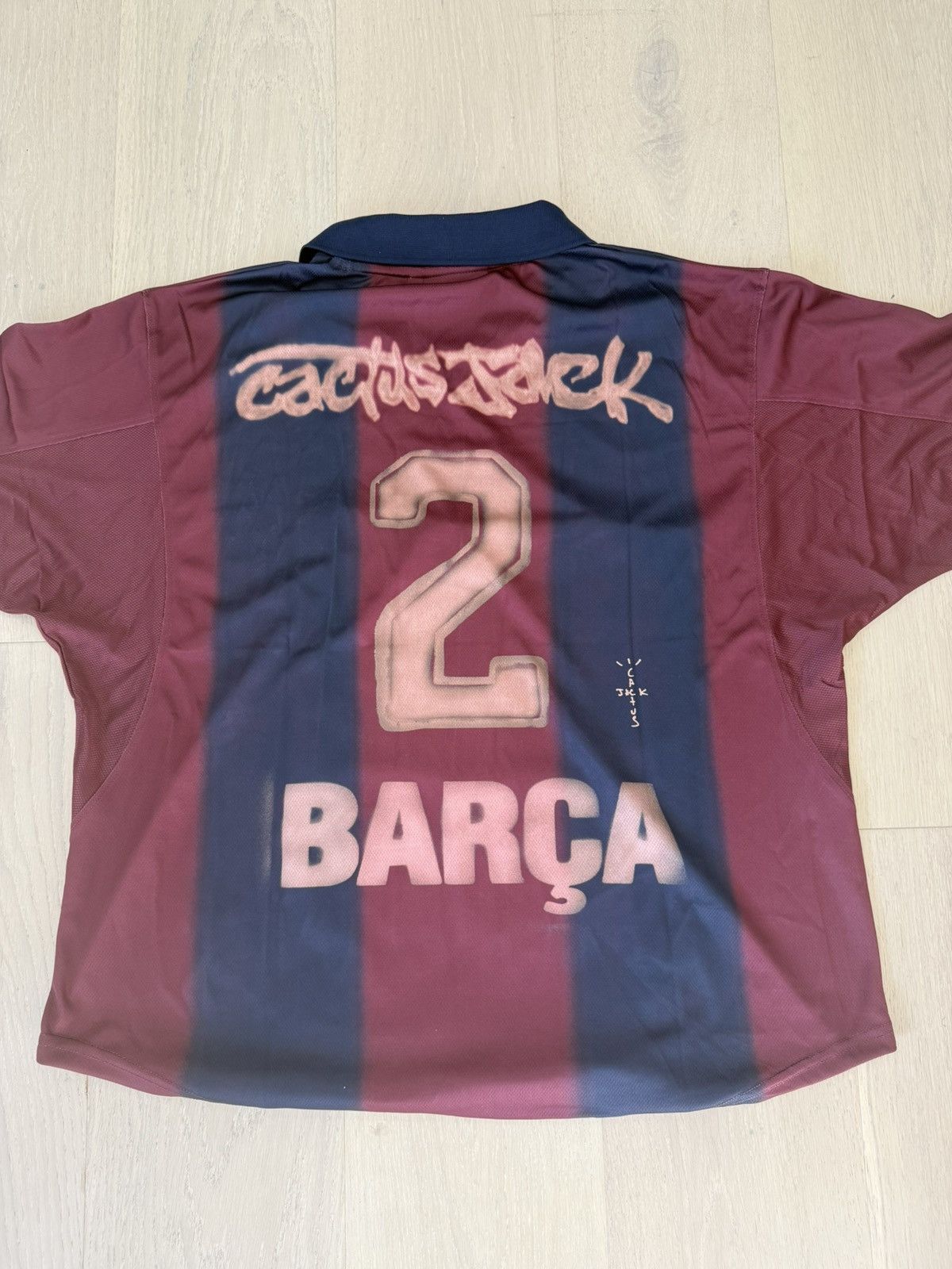 Travis Scott Cactus jack X FCB Size US L / EU 52-54 / 3 - 3 Thumbnail