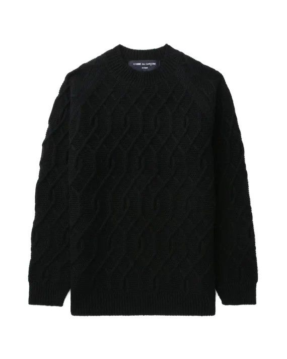 Comme des Garcons COMME DES GARCONS HOMME Wool Sweater Size US S / EU 44-46 / 1 - 1 Thumbnail