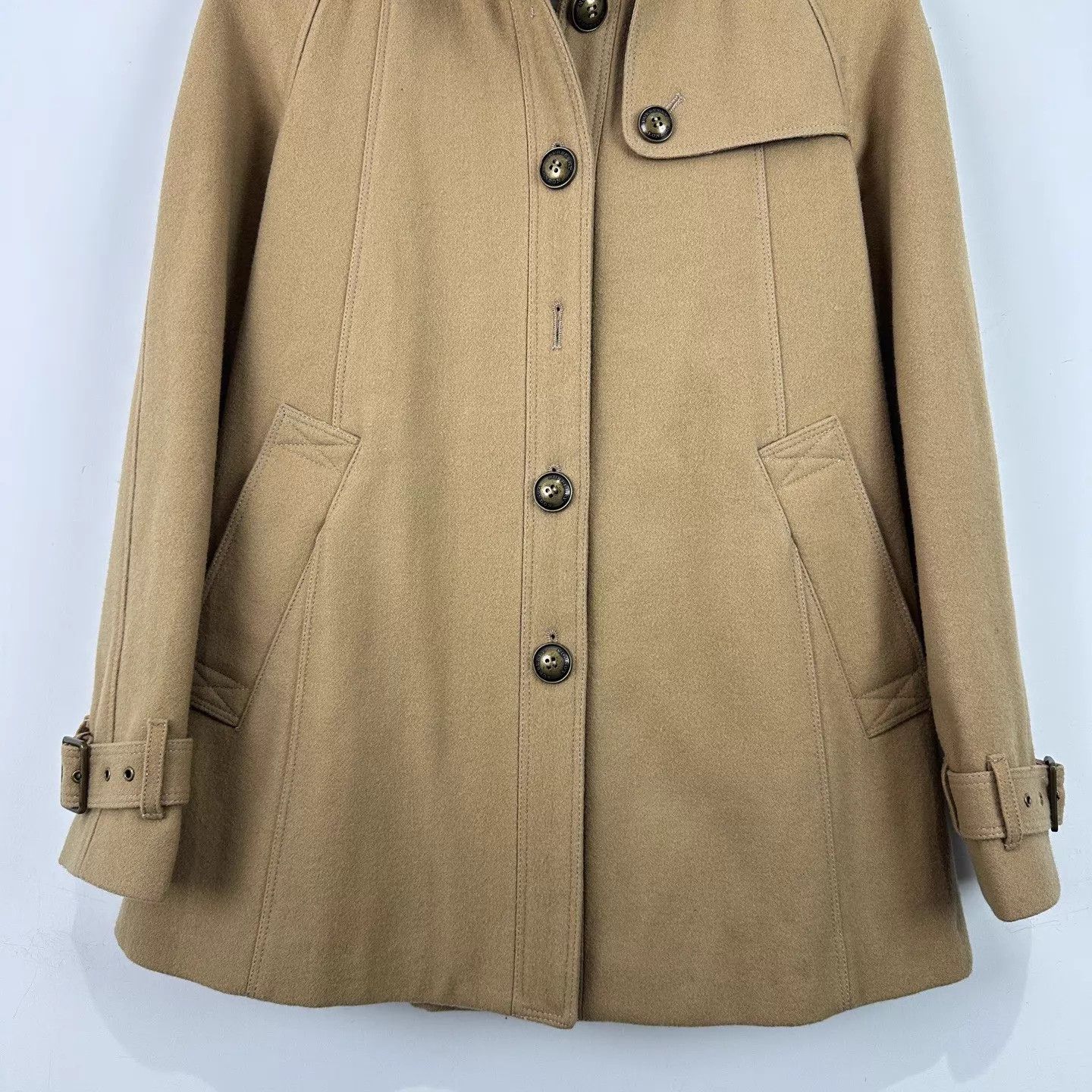 Burberry Burberry Wool Coat 38 99 New Size XS / US 0-2 / IT 36-38 - 4 Thumbnail