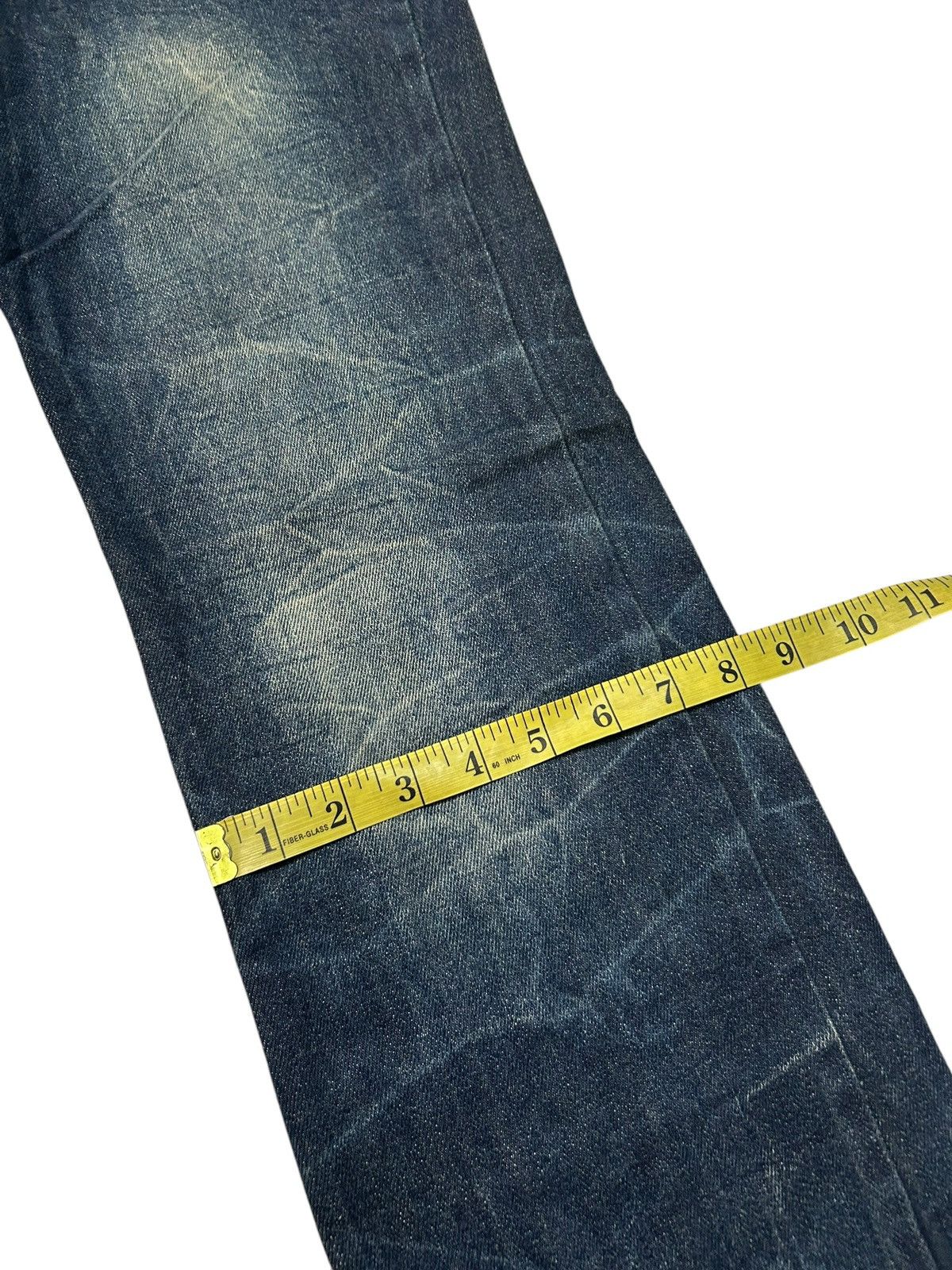 Japanese Brand × Kapital × Vintage Double Waist Doublefocus Japanese Punk Denim Jeans Size US 30 / EU 46 - 18 Thumbnail