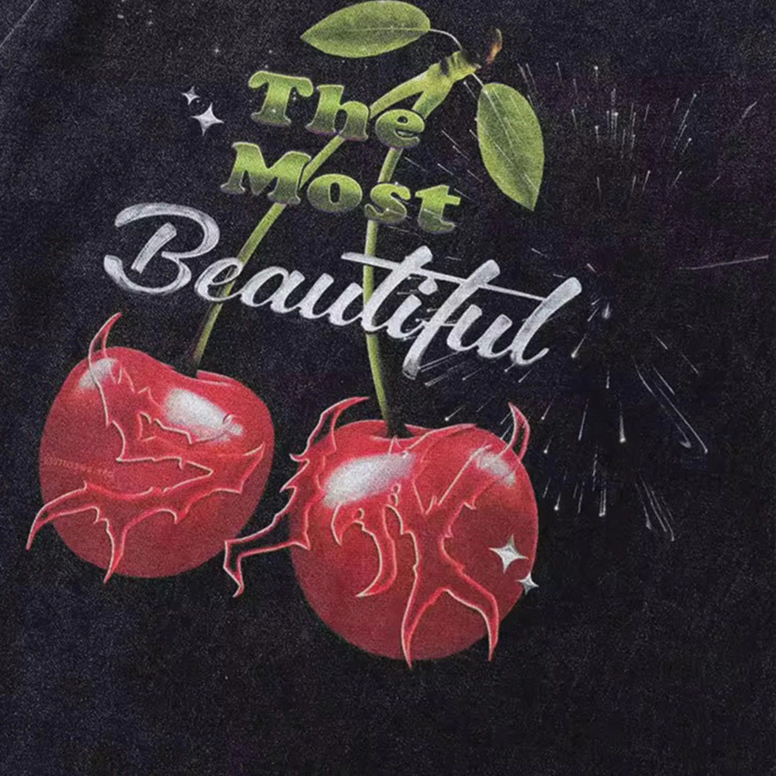 Other Cherry Print Bleachd Tee Size US M / EU 48-50 / 2 - 3 Thumbnail