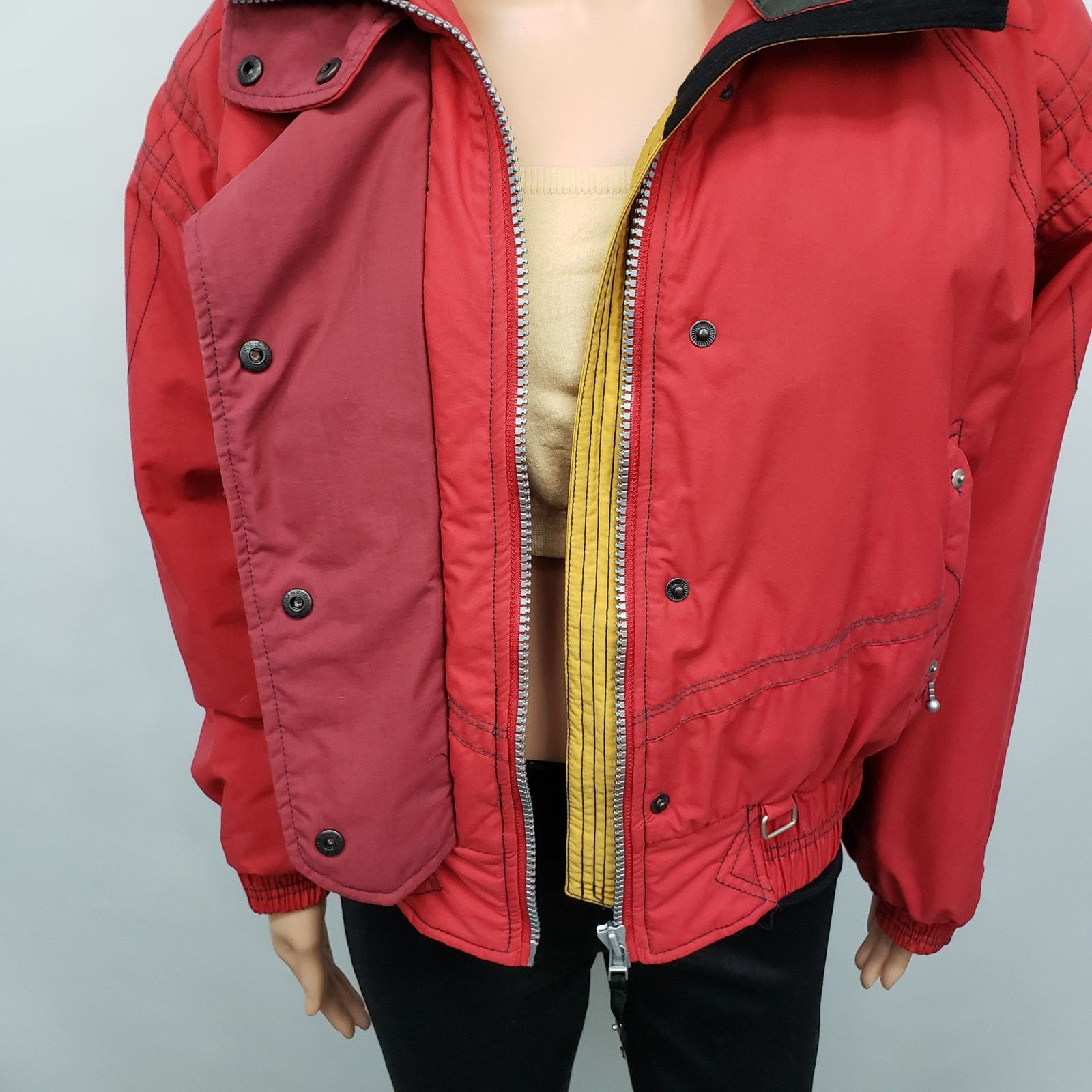 Obermeyer Obermeyer Snow Ski Bomber Jacket Hood Full Zip Insulated 10 Size L / US 10 / IT 46 - 8 Thumbnail