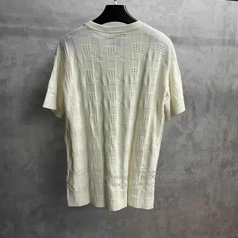 Louis Vuitton Louis Vuitton 24 latest white monogram jacquard crewneck c Size US L / EU 52-54 / 3 - 5 Thumbnail