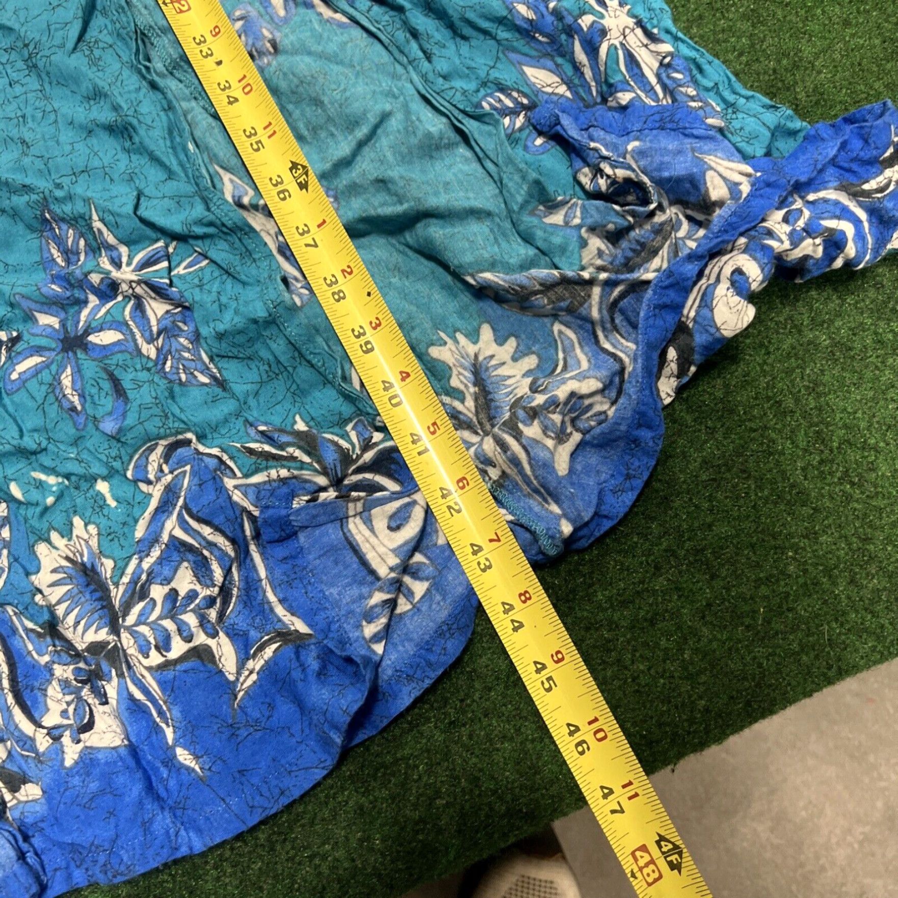 Vintage Vintage MTB Meant To Be House Dress MuuMuu One Size Floral Midi Maxi Hawaiian Size ONE SIZE - 7 Thumbnail