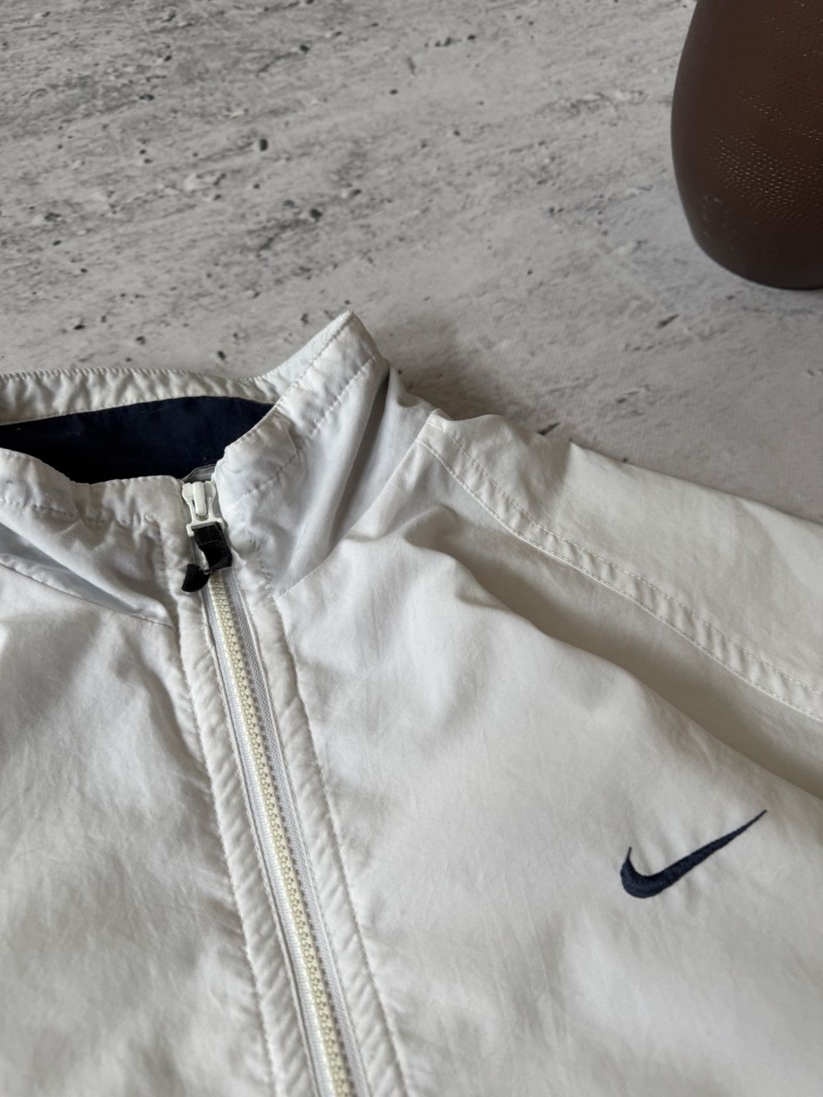 Nike × Vintage NIKE VINTAGE BASIC LOGO OVERSIZE BAGGY LIGHT JACKET Size US XL / EU 56 / 4 - 8 Thumbnail