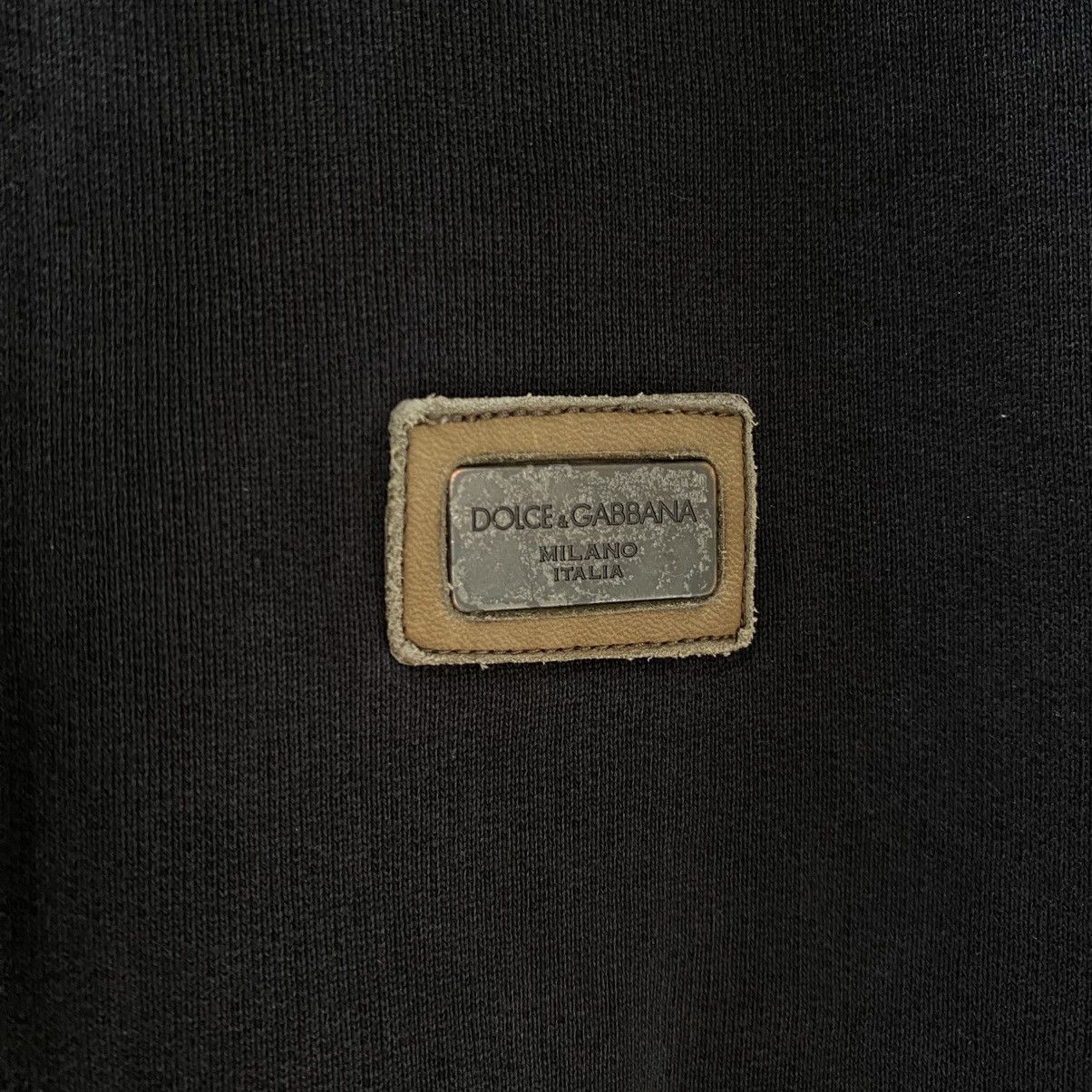 Dolce & Gabbana Vintage Dolce & Gabbana Basic Logo Black y2k hoodie Size S / US 4 / IT 40 - 5 Thumbnail