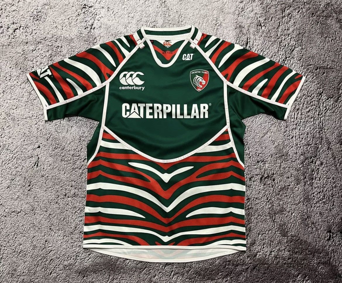 Canterbury of New Zealand Official Canterbury CAT Caterpillar Leicester Tigers Rugby Size US L / EU 52-54 / 3 - 1 Thumbnail