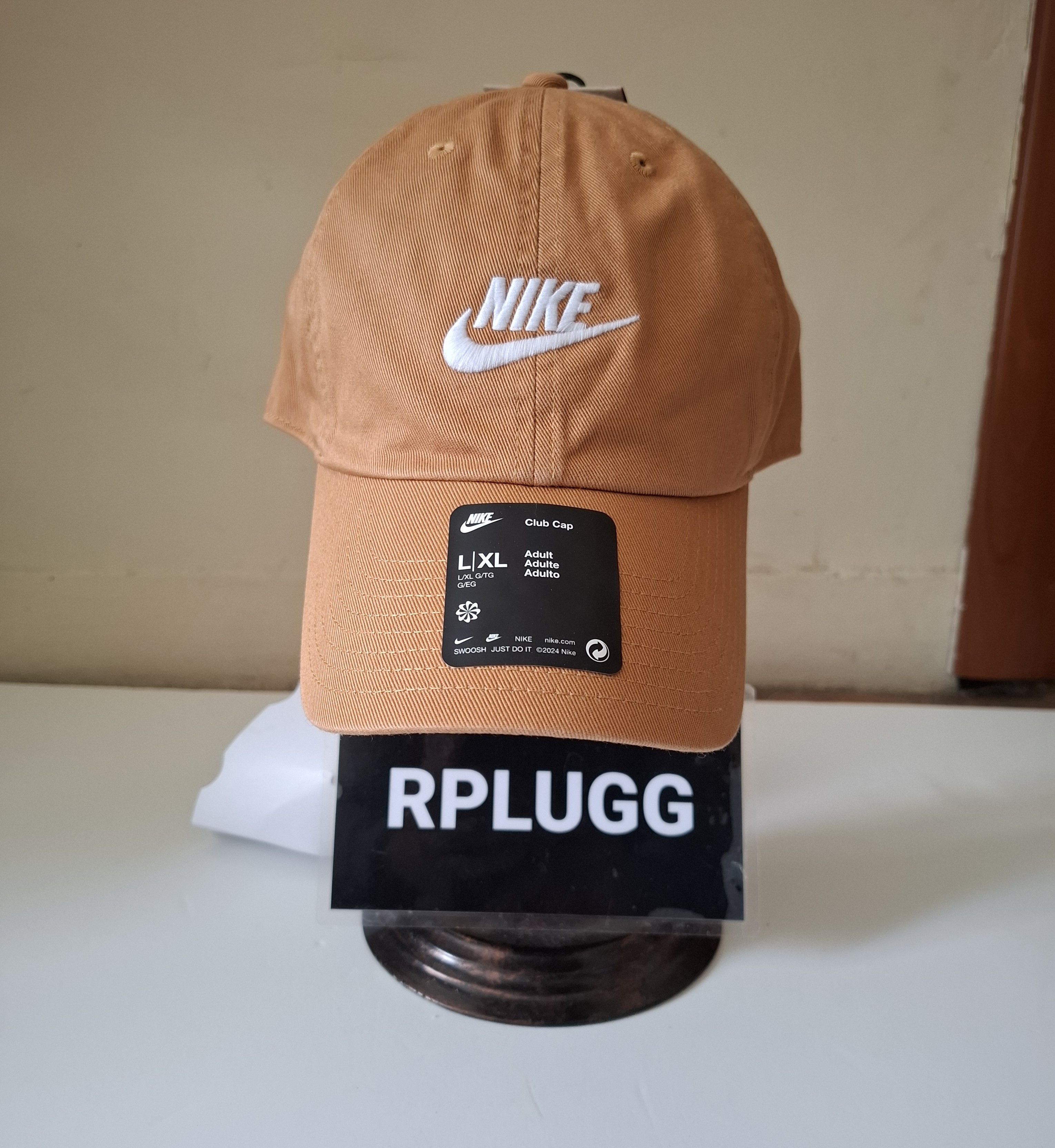 Nike Nike L/XL Club Unstructured Futura Wash Cap Size ONE SIZE - 2 Thumbnail