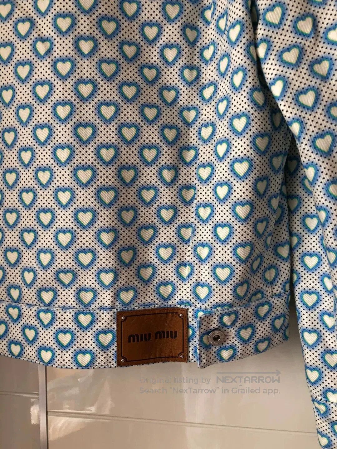 Miu Miu miumiu denim jacket runway edition. Size US M / EU 48-50 / 2 - 6 Thumbnail