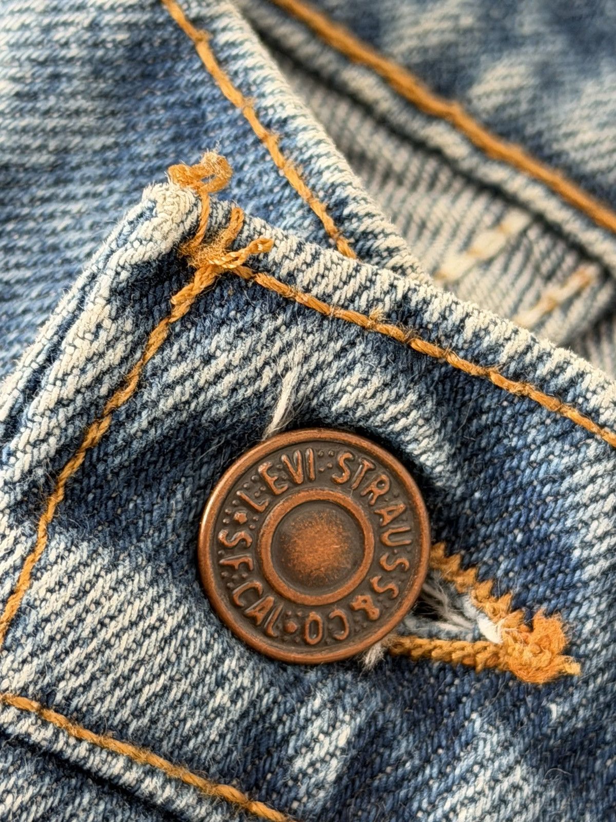 Levi's ‼️Vintage Levi’s Grey 565 Red Tab Denim Made in USA🇺🇸Jeans‼️ Size US 32 / EU 48 - 11 Thumbnail